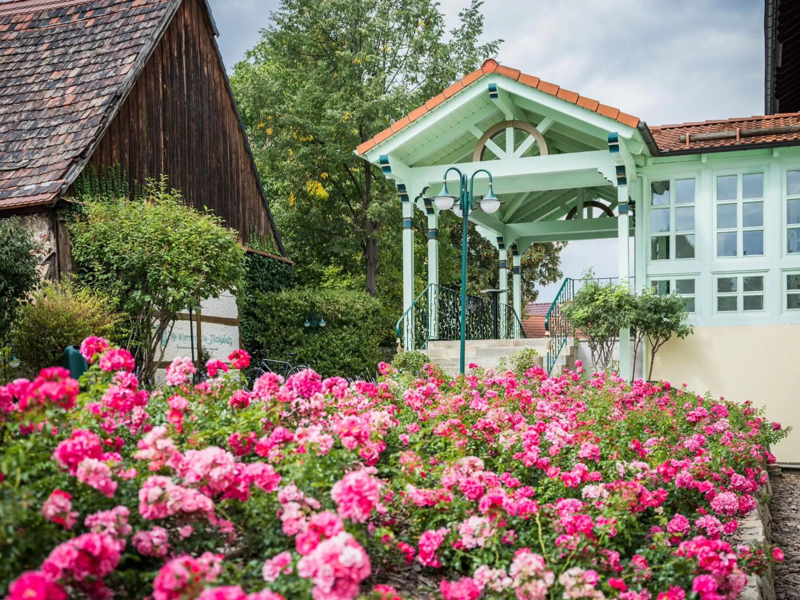 Facade/entrance in Hotel Linderhof