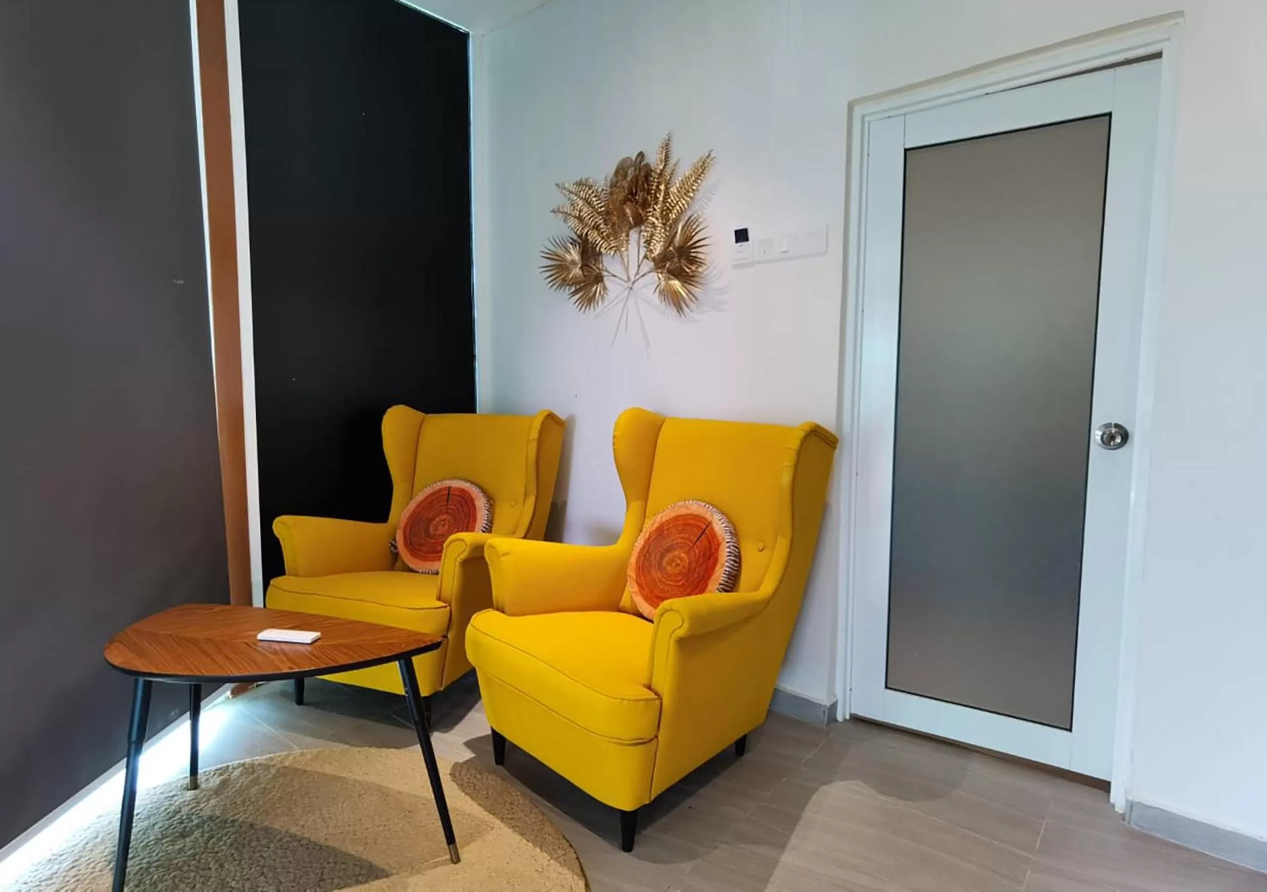 Seating area in MyRus Resort Langkawi