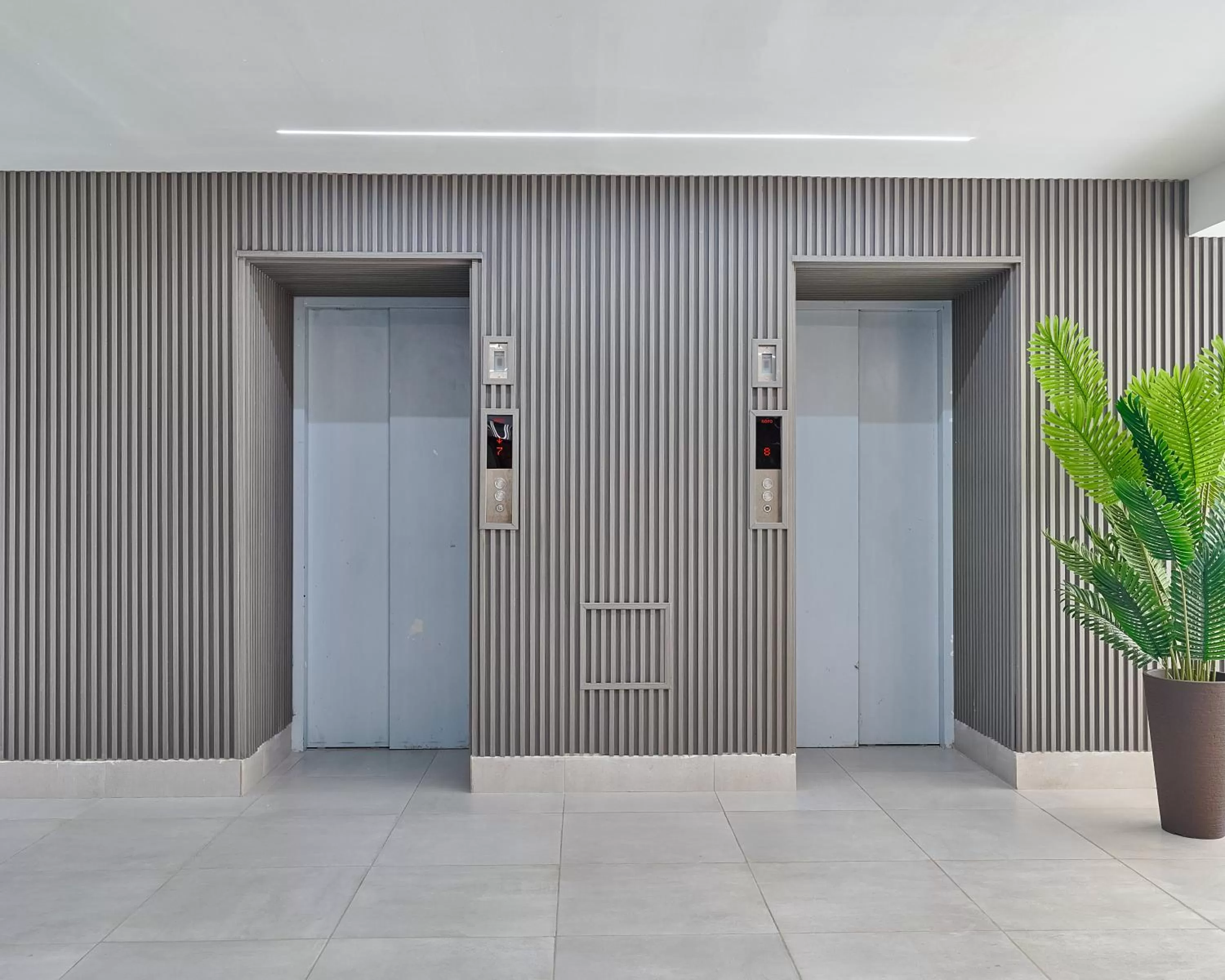 elevator in Central Suites Tower