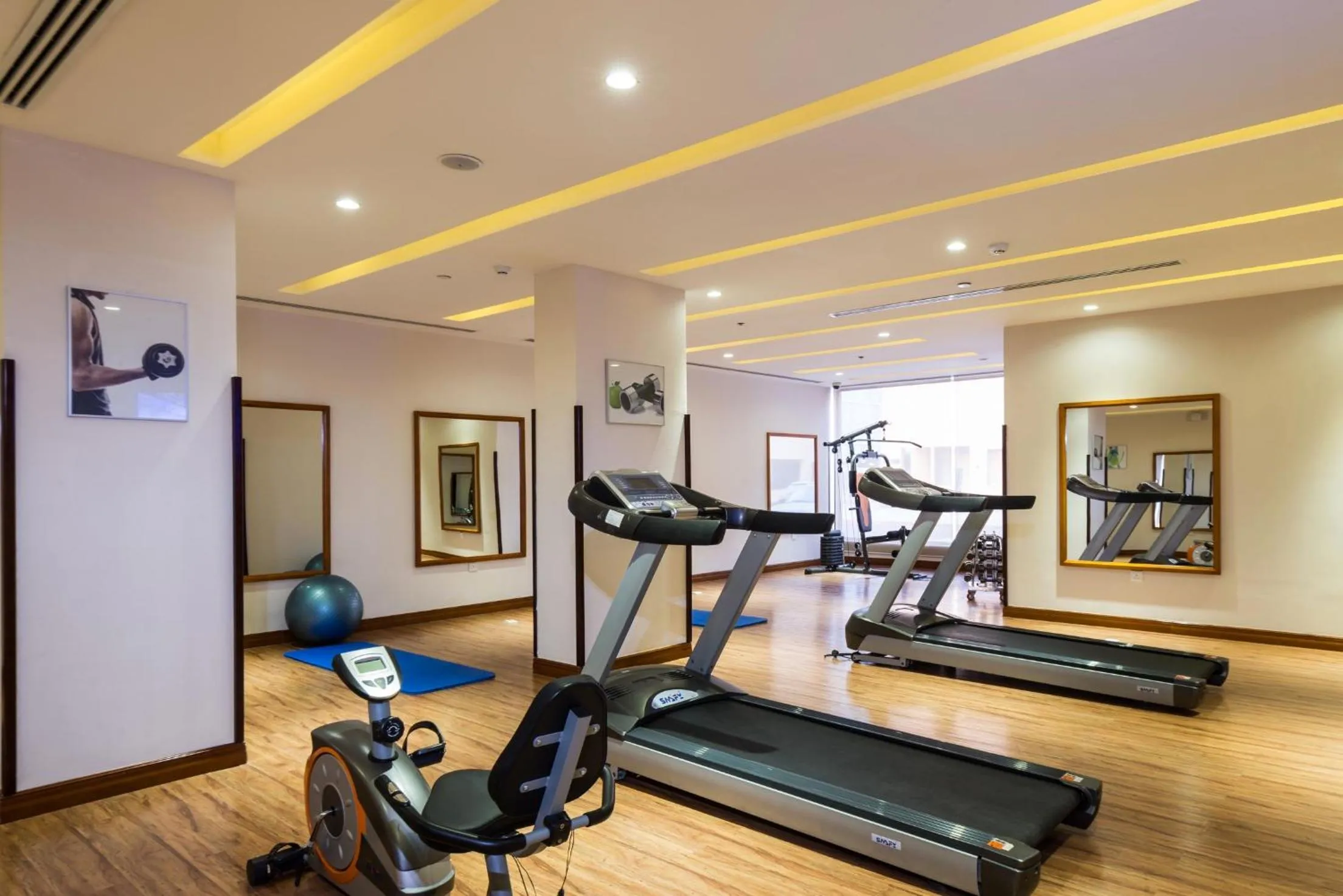 Fitness centre/facilities in Boudl Al Qasr