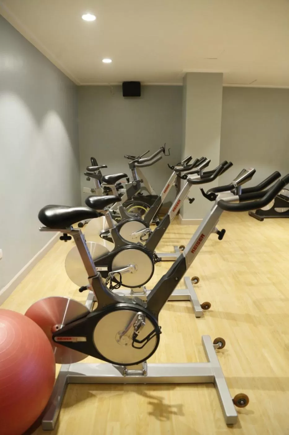 Fitness centre/facilities in Villa Caceres Hotel
