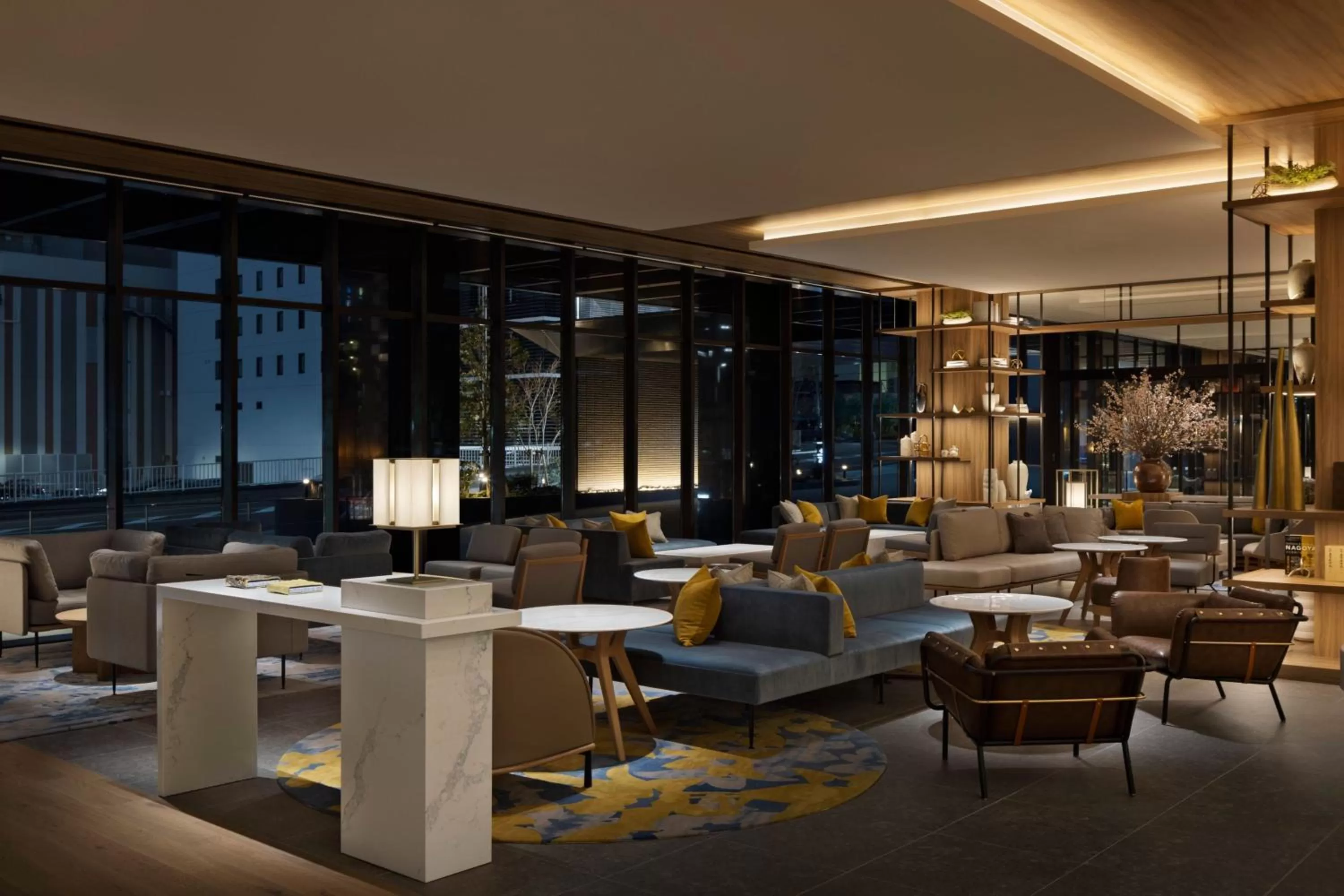 Lounge or bar in Courtyard by Marriott Nagoya