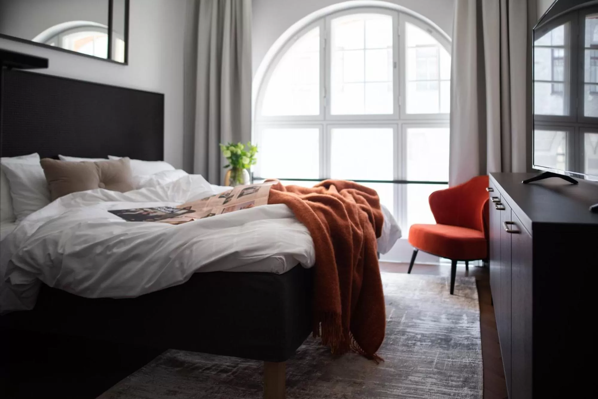 Bed in Bob W Helsinki Katajanokka