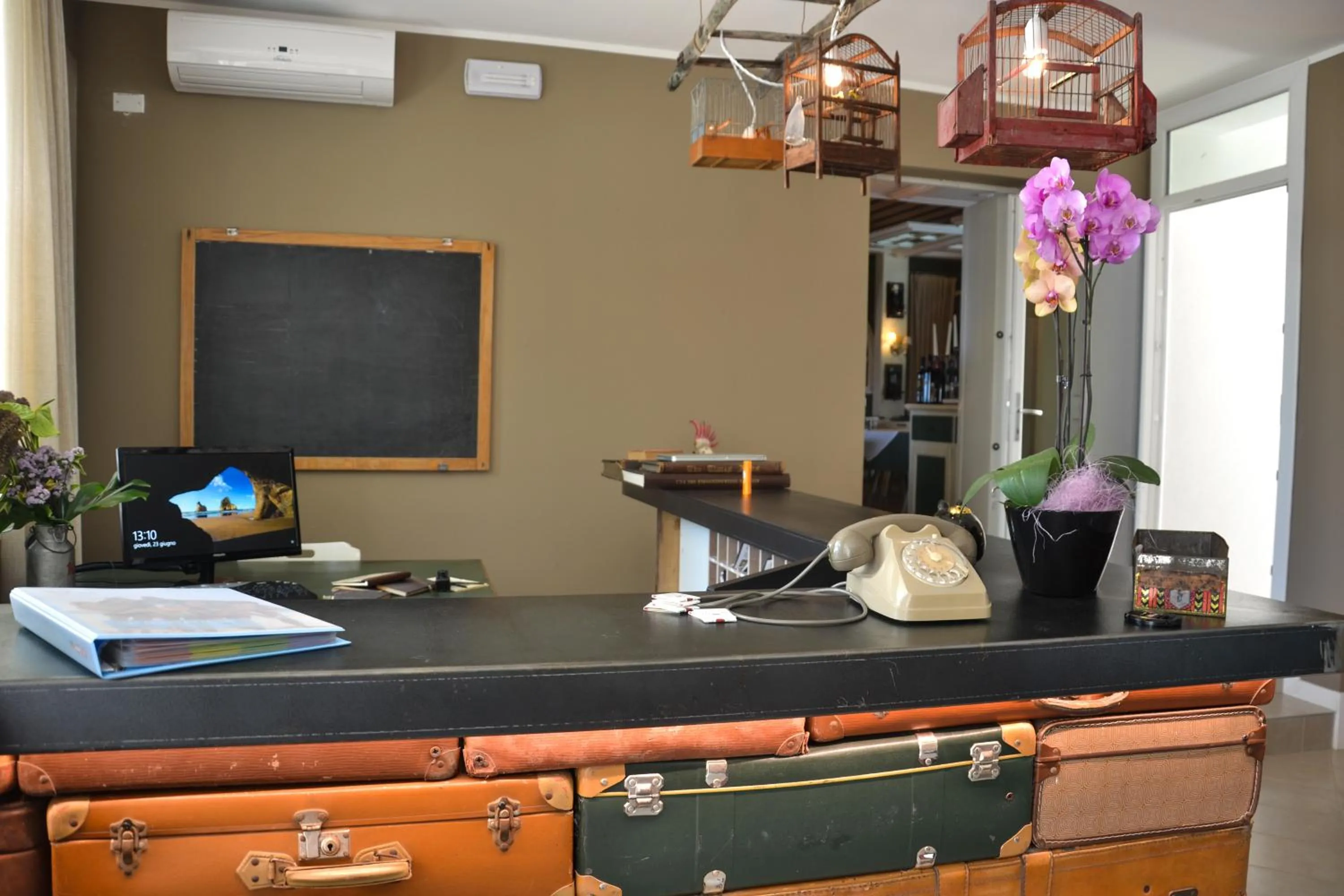 Lobby or reception in Hotel Maximilian