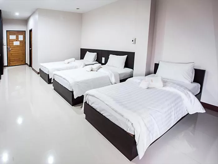 Bed in Amatara Hotel