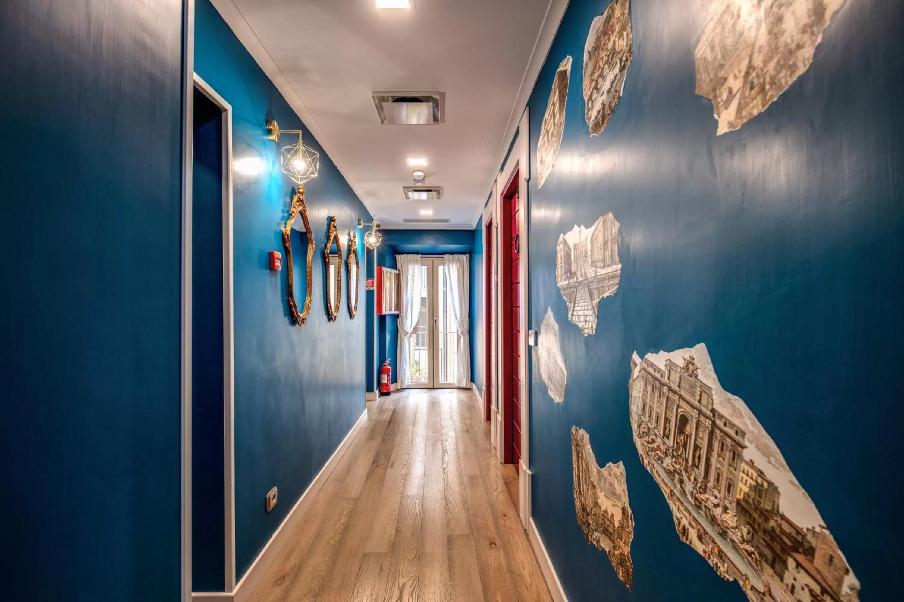 Decorative detail in Parlamento Boutique Hotel