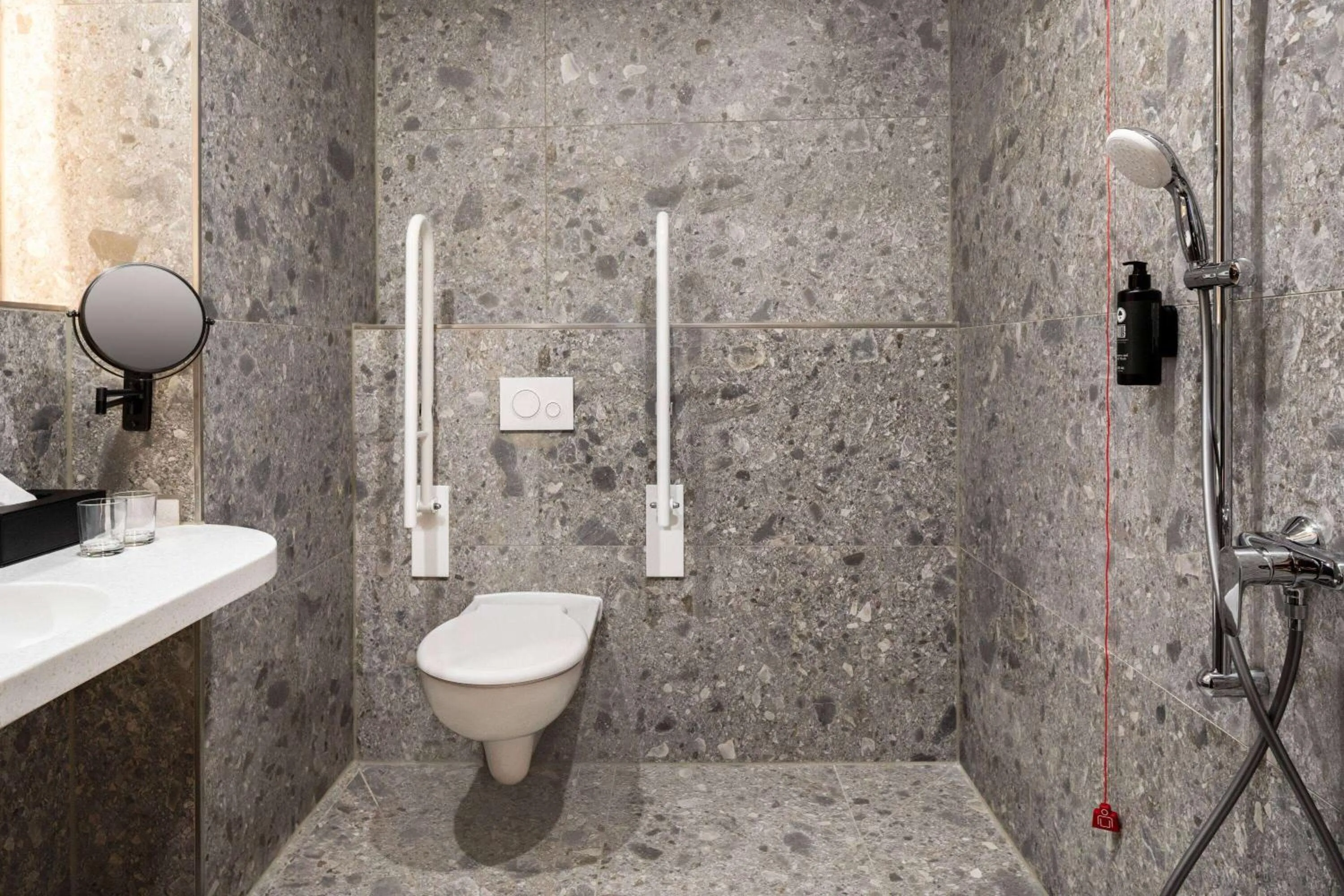 Shower in Vienna House Easy by Wyndham Berlin Potsdamer Platz