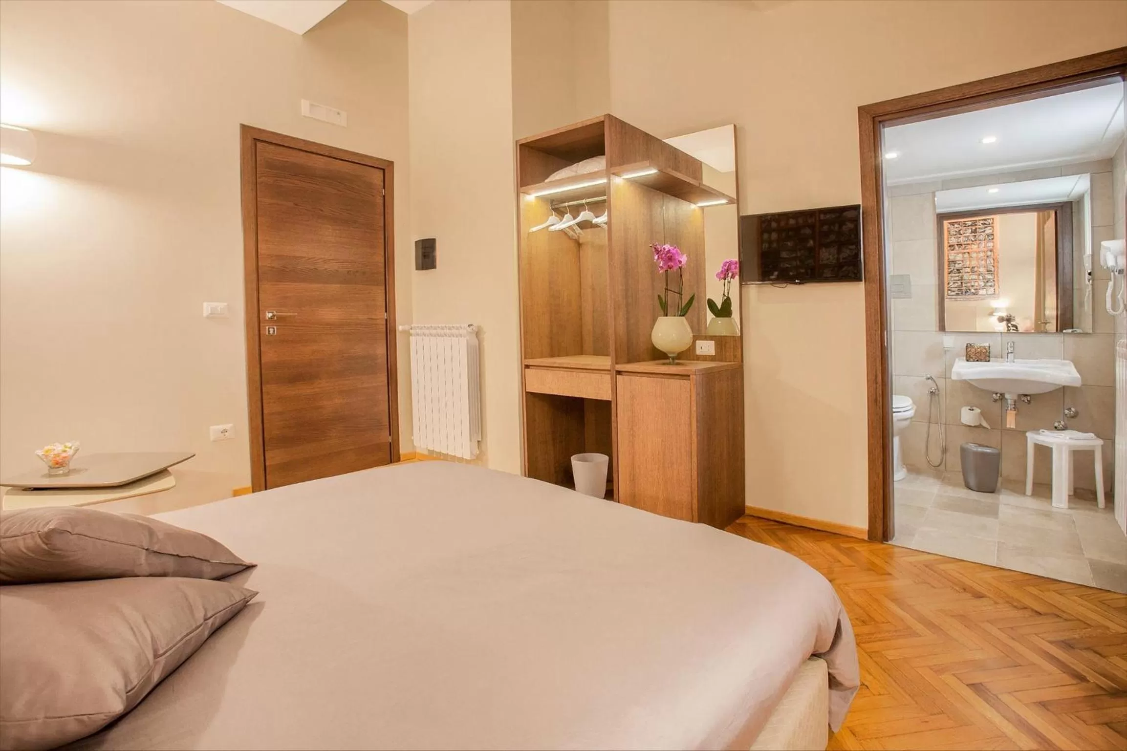 Bedroom, Bed in B&B Palazzo Depretis