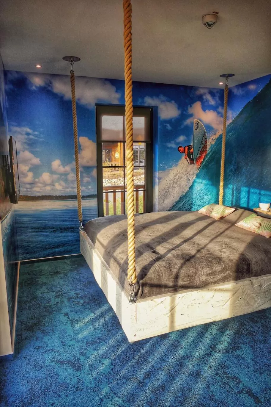 Bed in Road Stop Mettmann