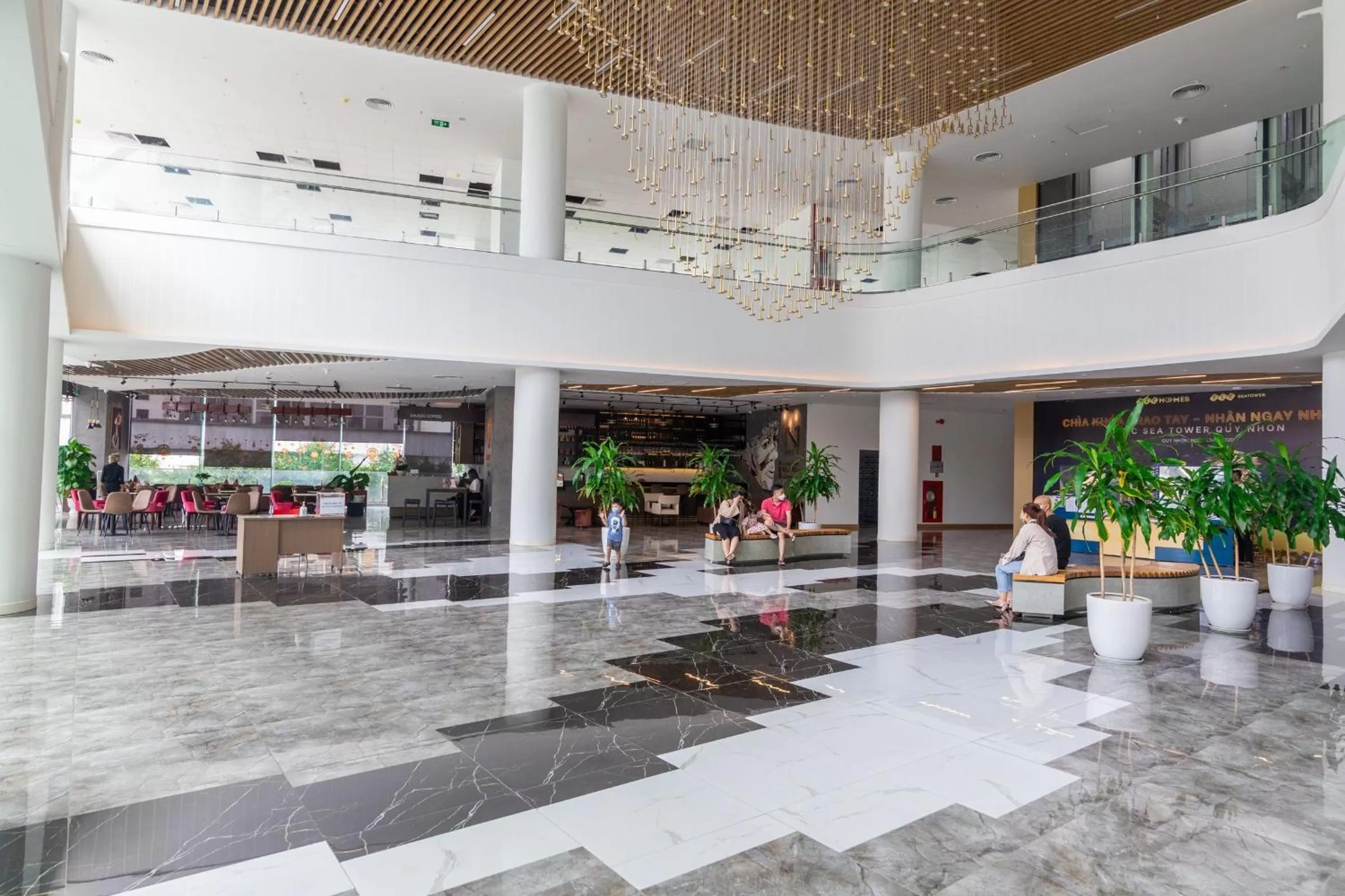 Lobby or reception in FLC Sea Tower Quy Nhơn - Homostay