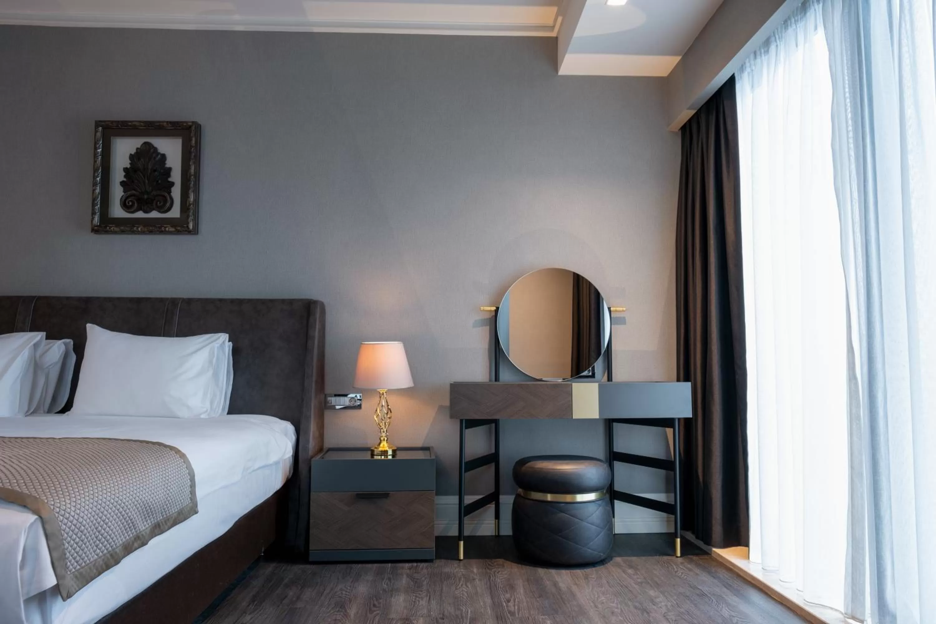 Bed in Windsor Hotel & Convention Center Istanbul