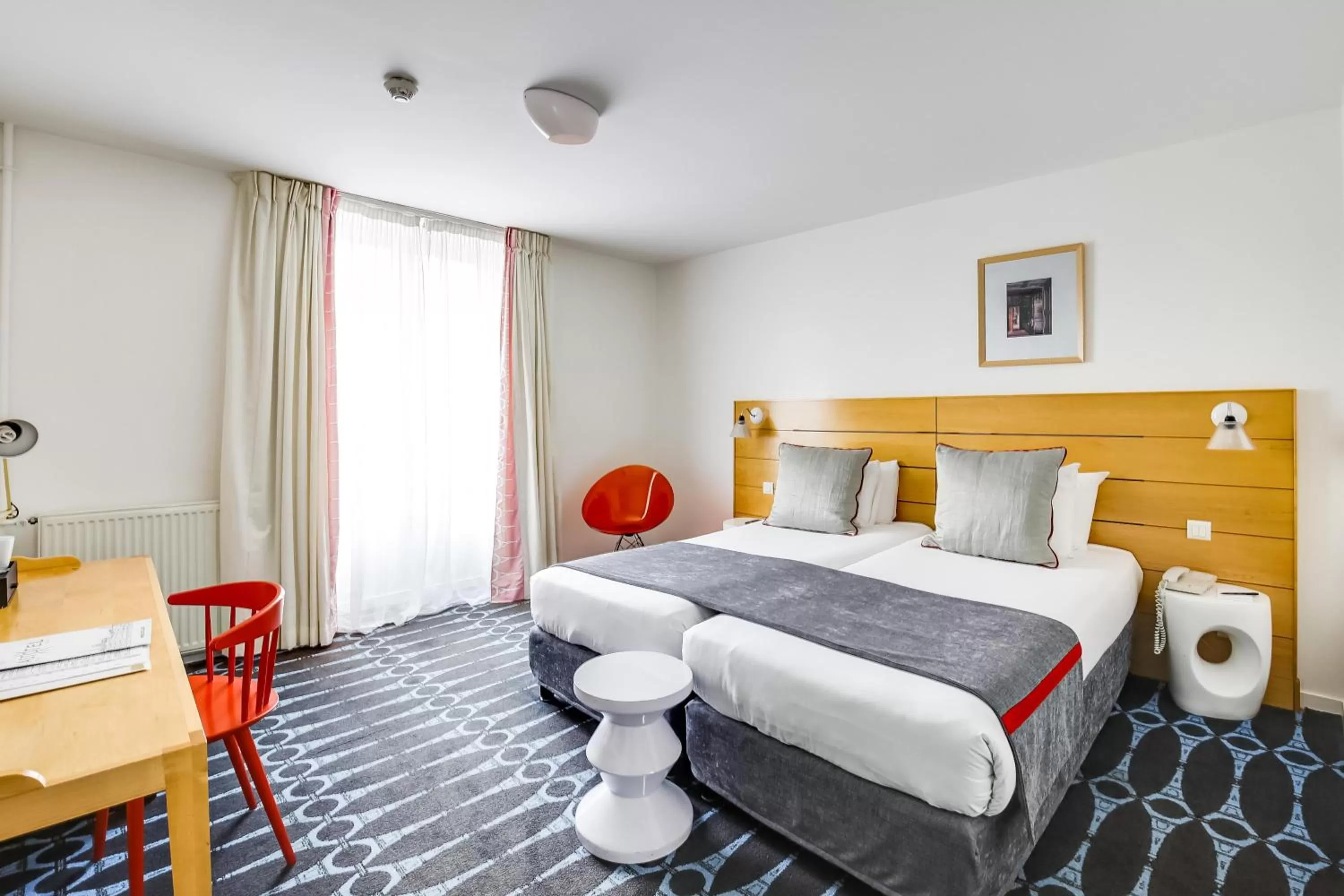 Bedroom, Bed in Hotel Lorette - Astotel