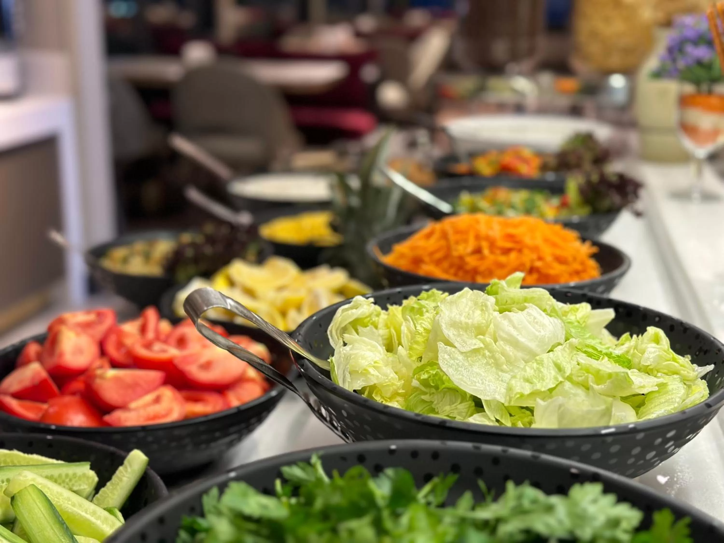 Buffet breakfast in AHC Old City Hotel