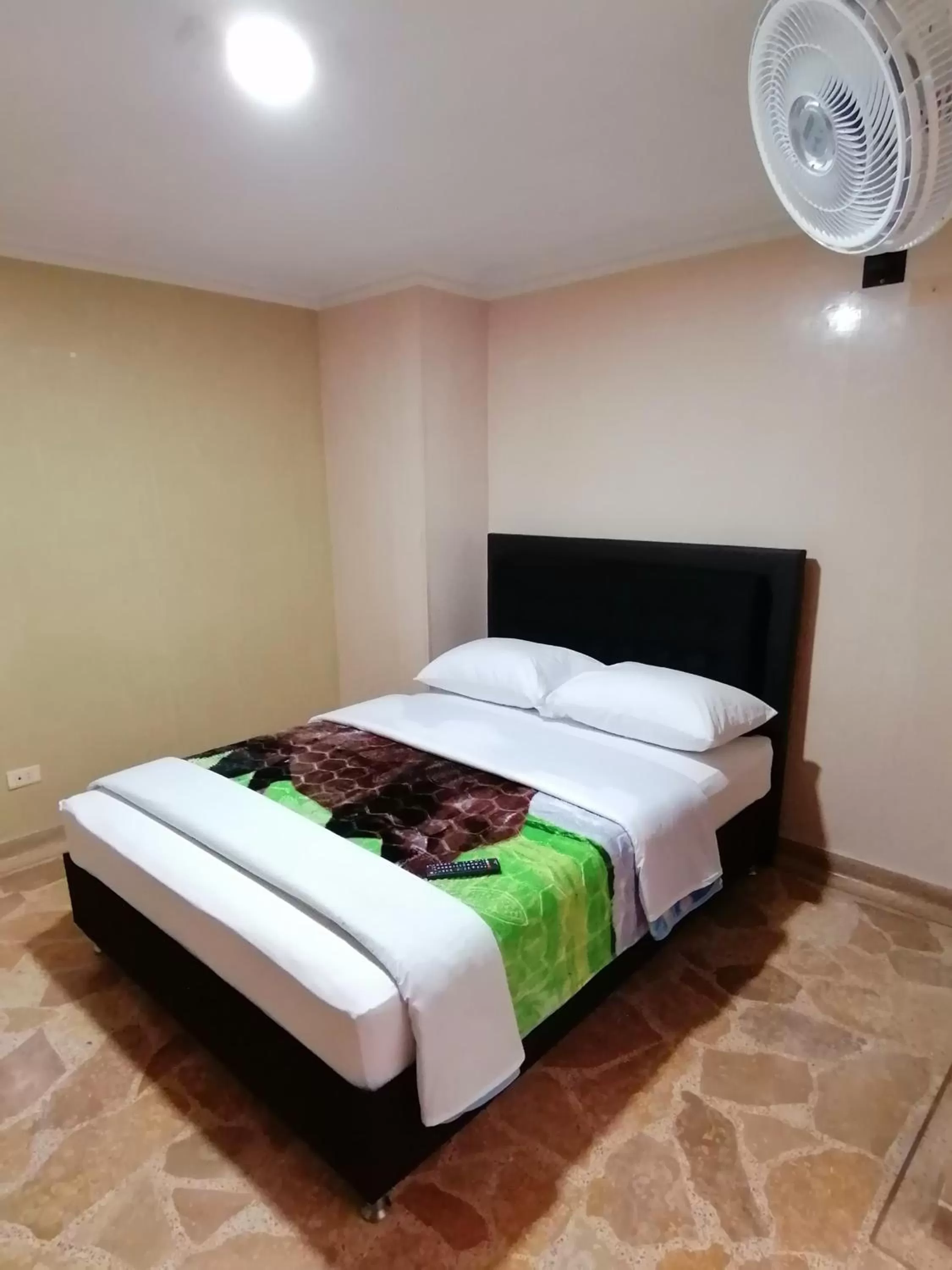 Photo of the whole room, Bed in HOTEL GOLDEN SUITE