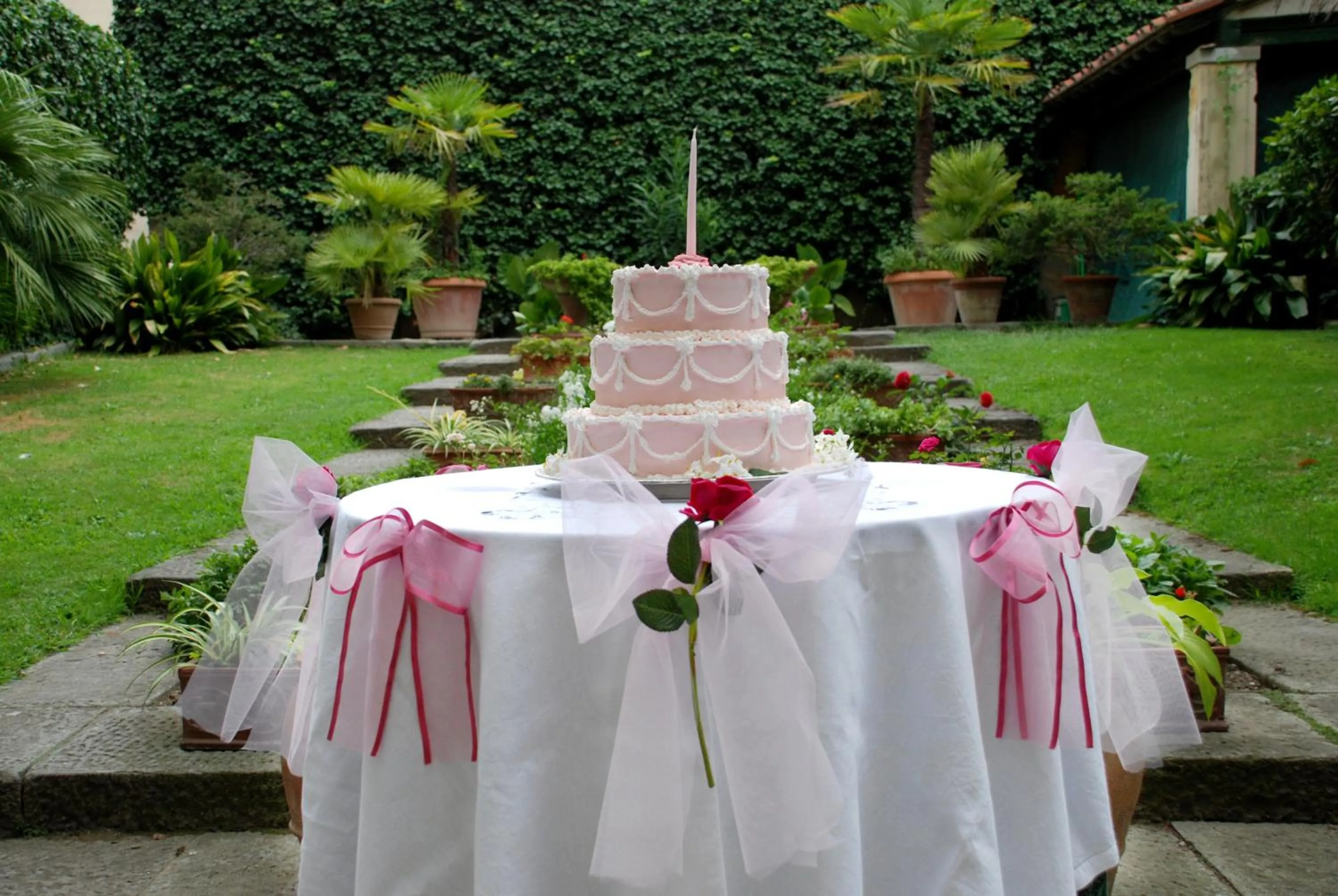 Garden in Hotel Principe