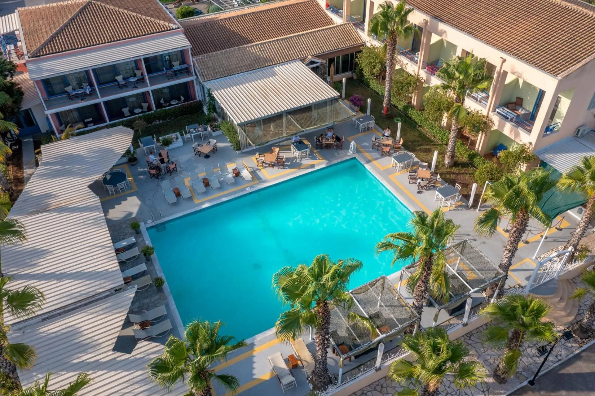 Bird's eye view in Ianos Hotel