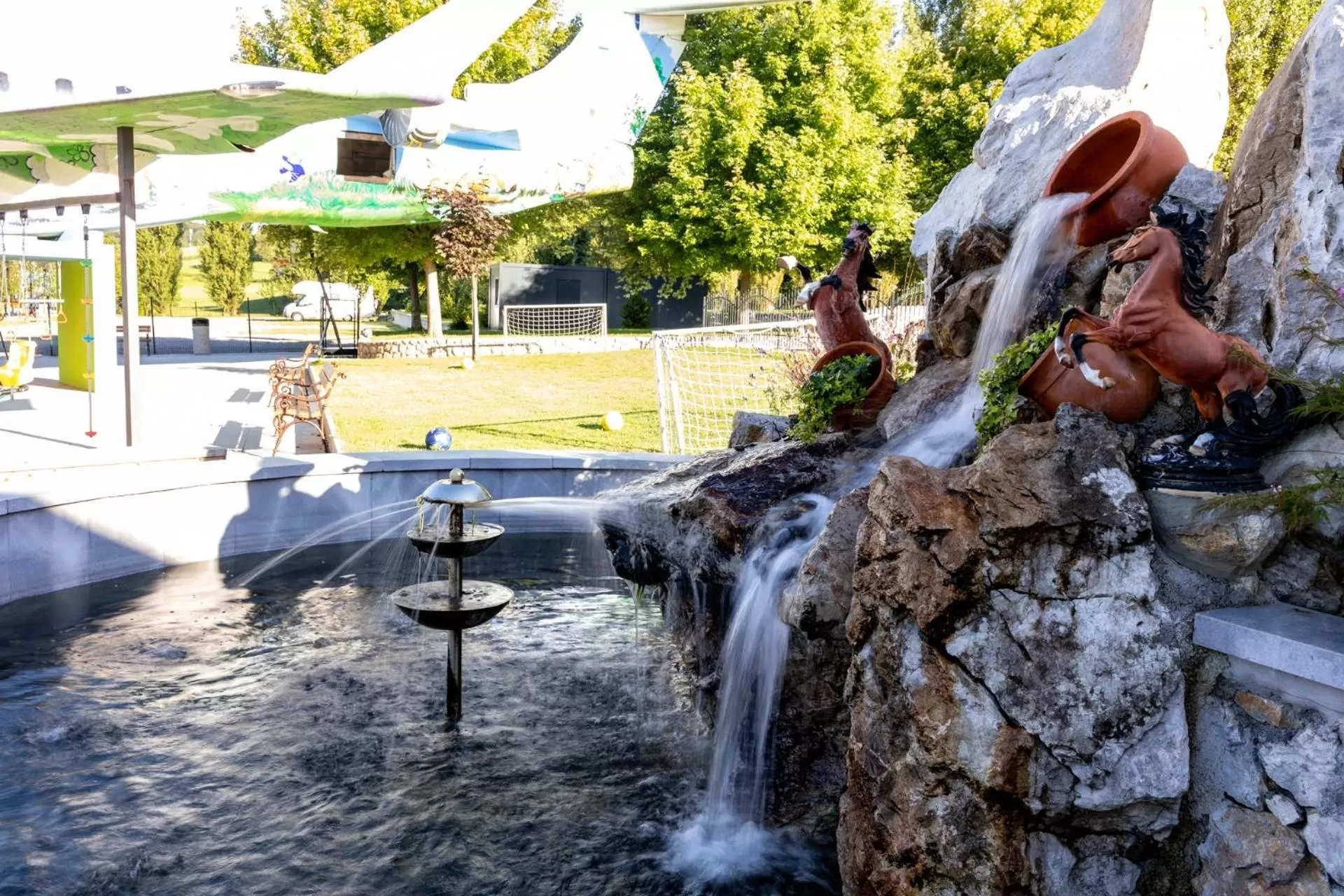 Garden in Hotel Dolenjc