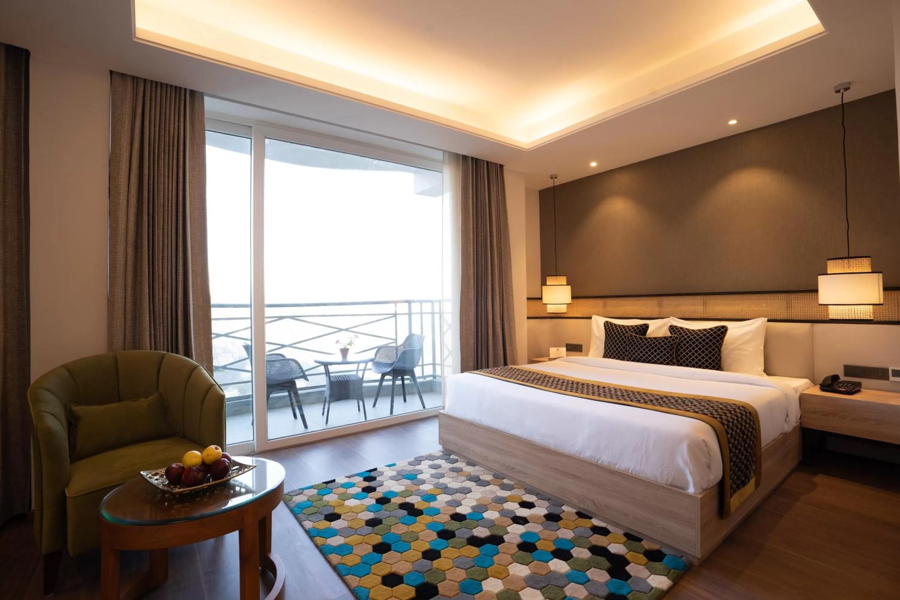 Photo of the whole room, Bed in Snow Valley Heights