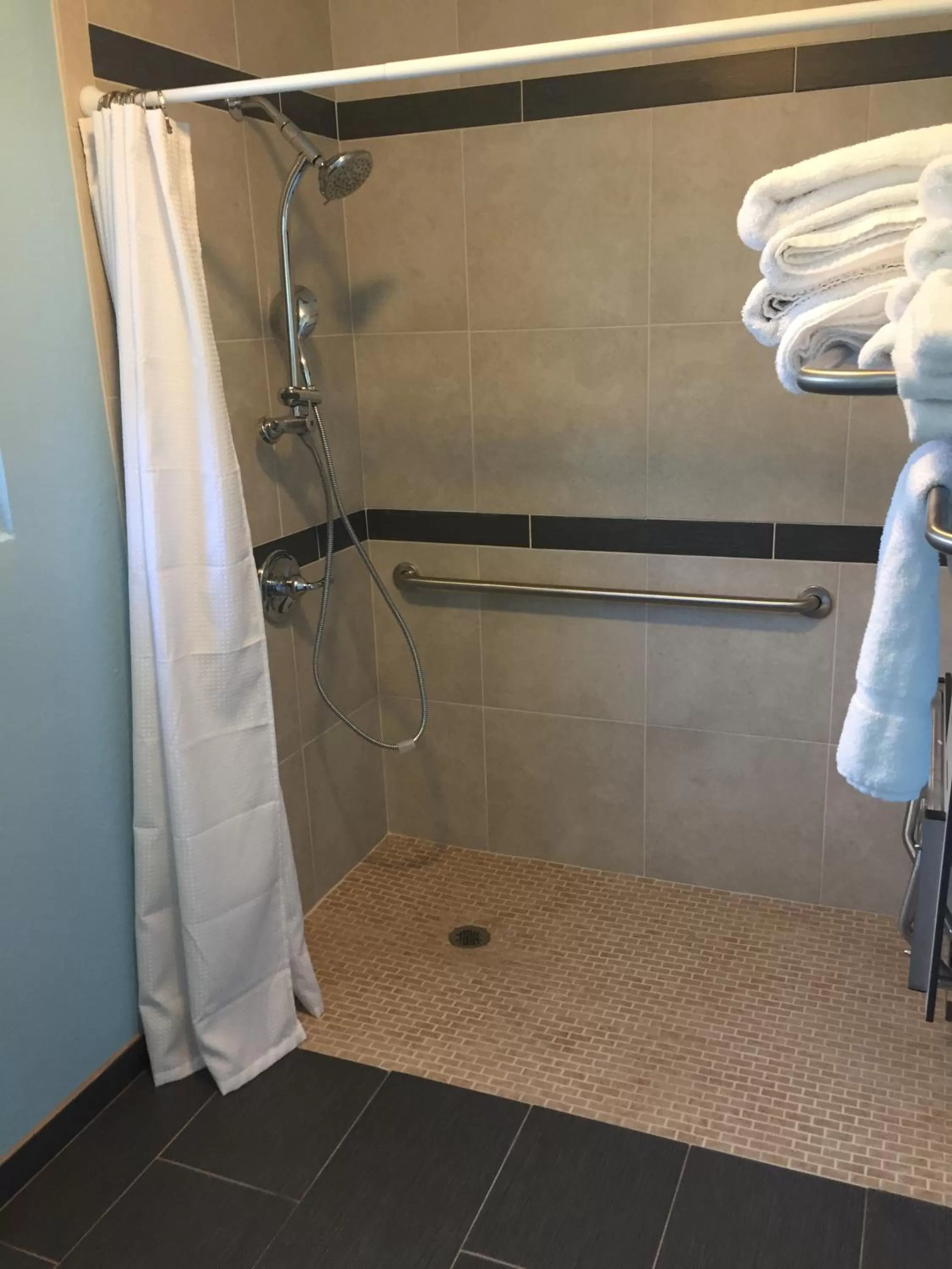 Bathroom in Dolphin Cove Motel
