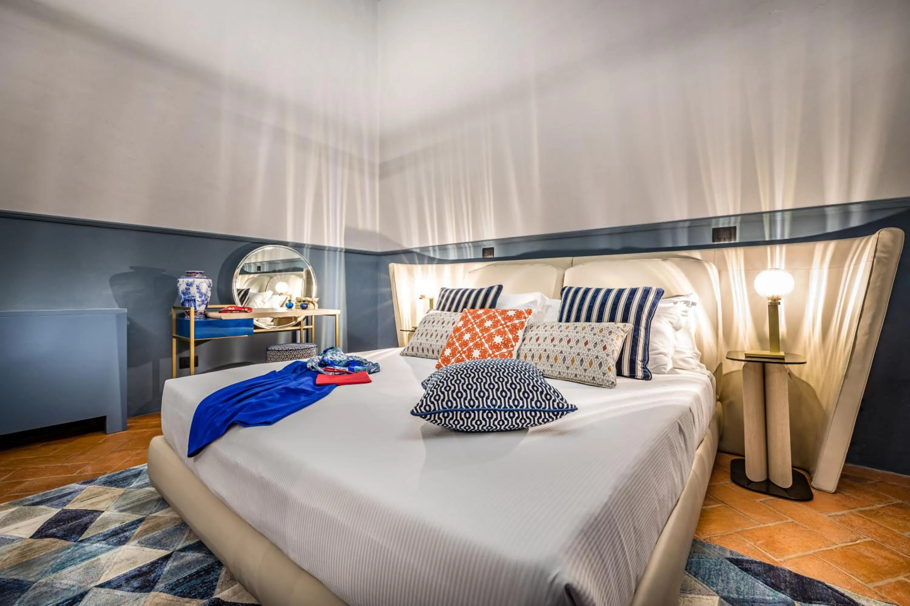 Bedroom, Bed in Palazzo Bianca Cappello Residenza d'Epoca