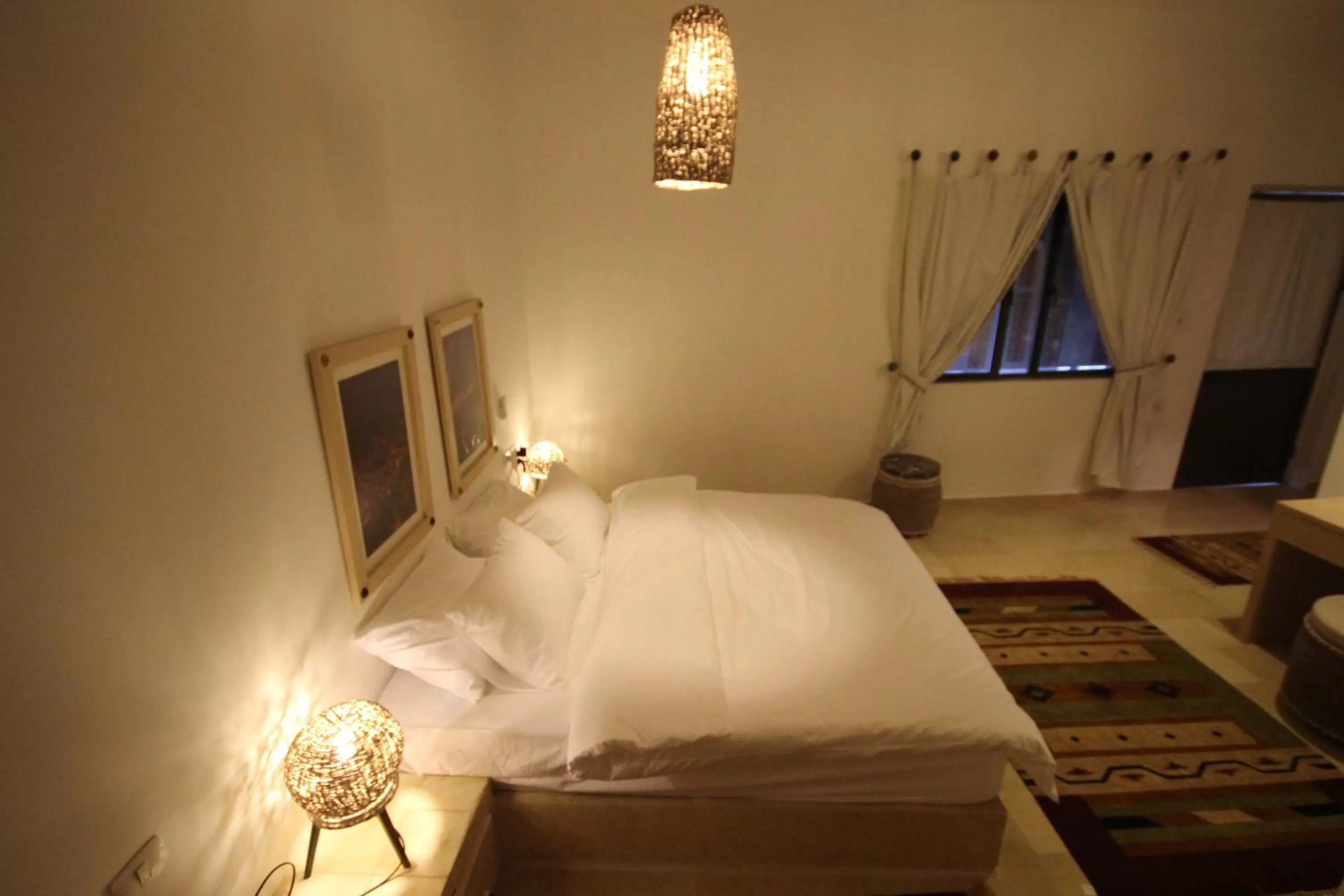 Bed in Khan Alwakala Hotel