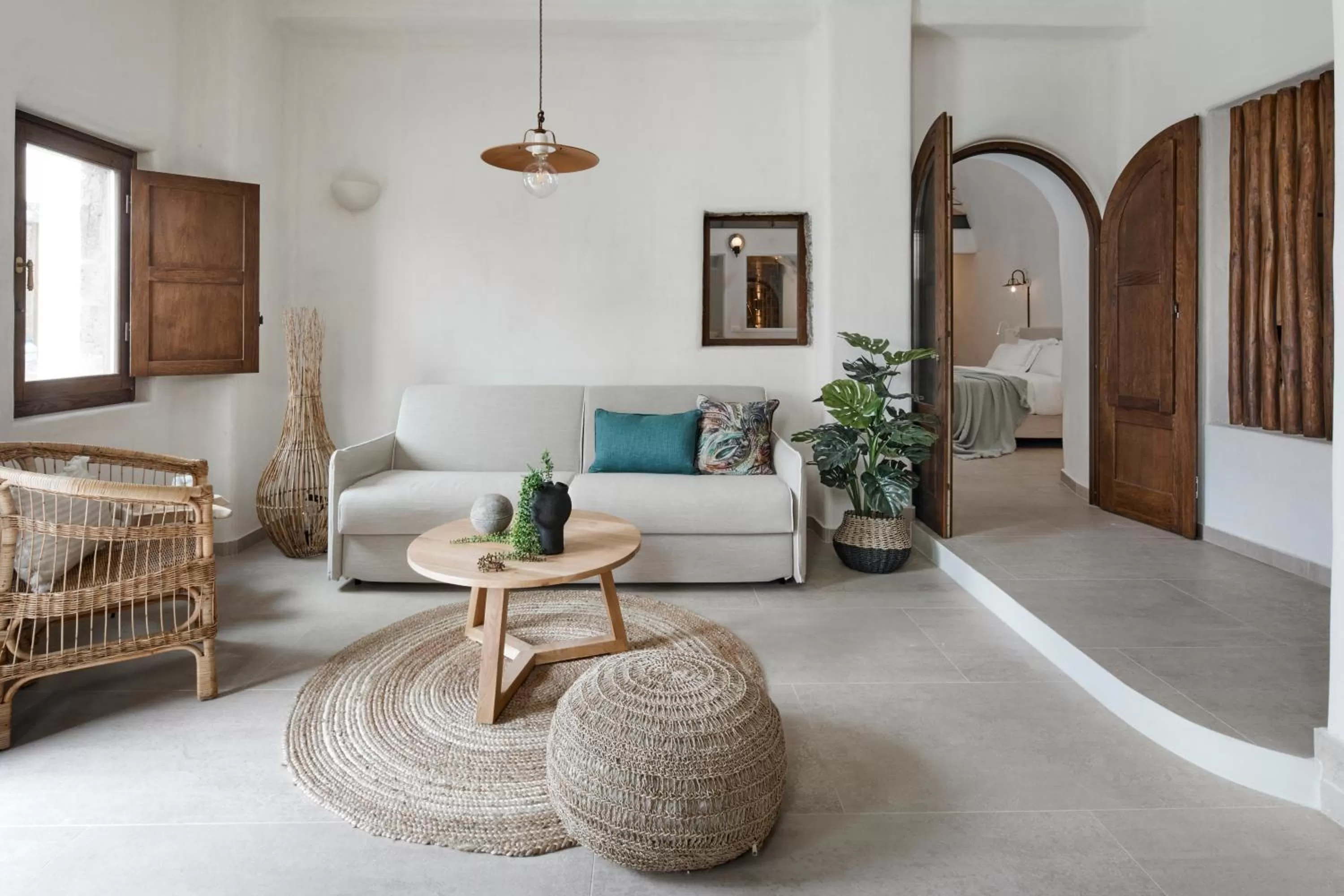 Living room, Bed in Winery Hotel 1870