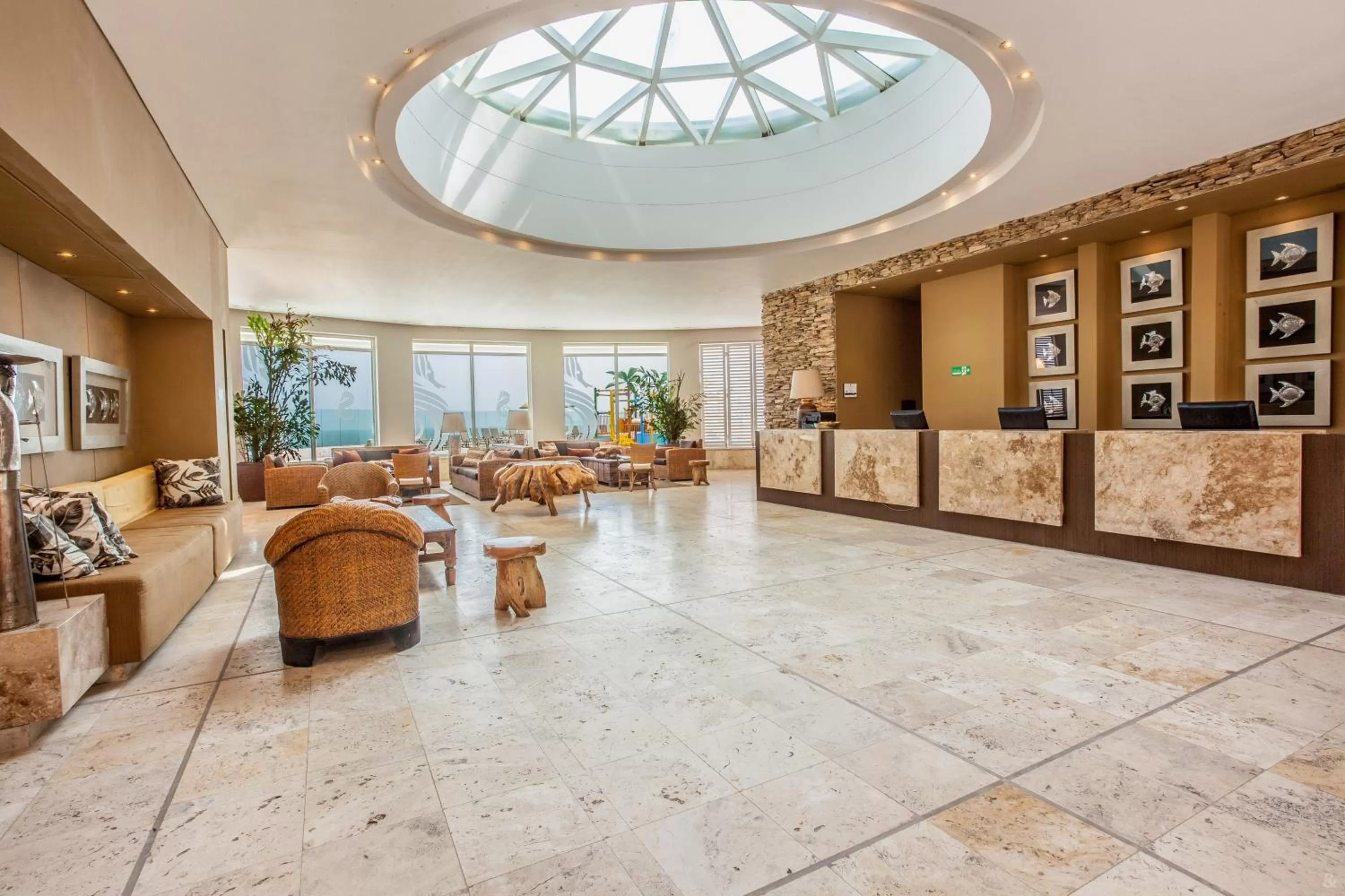Lobby or reception in GHL Corales de Indias