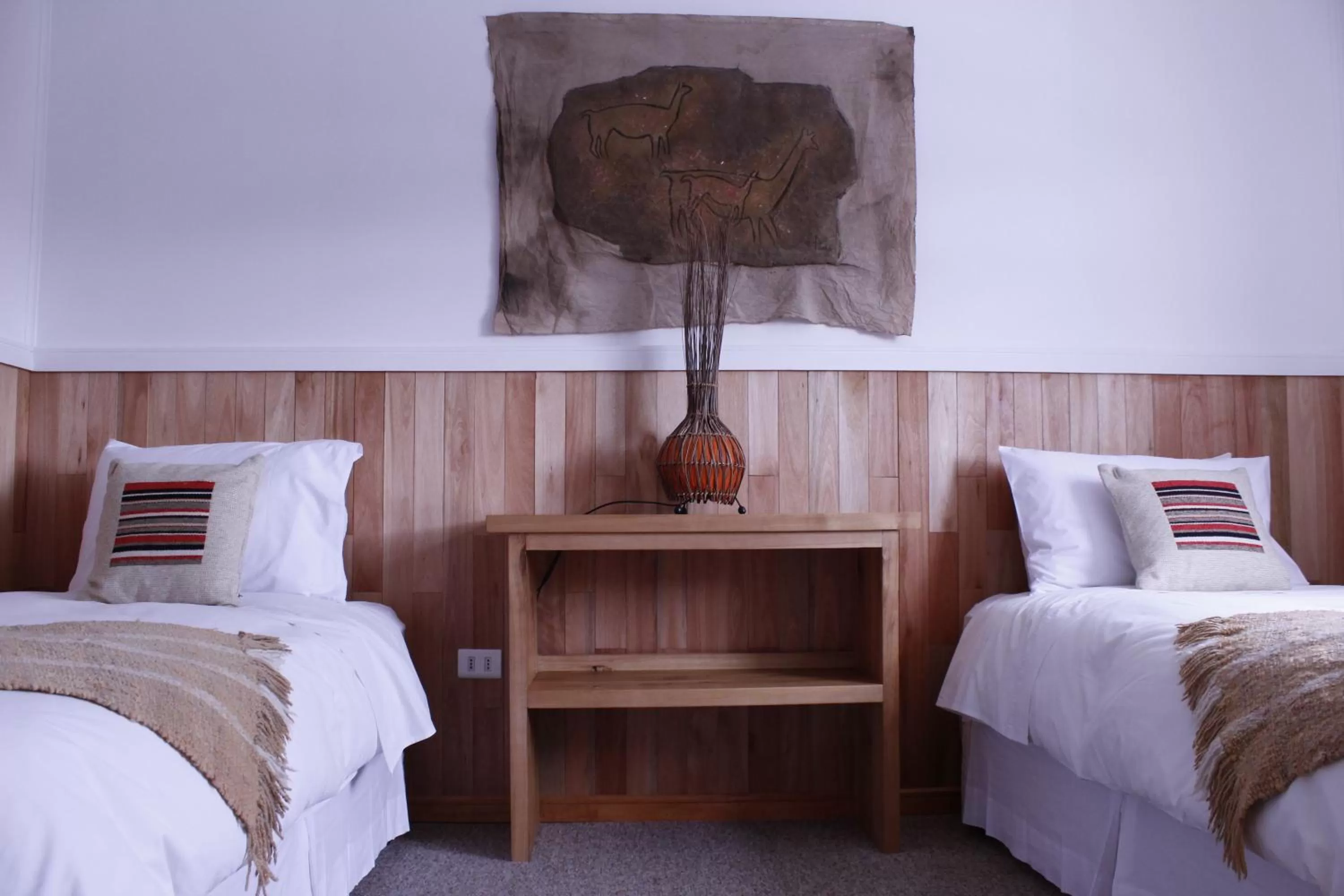 Bed in Hotel Aquaterra