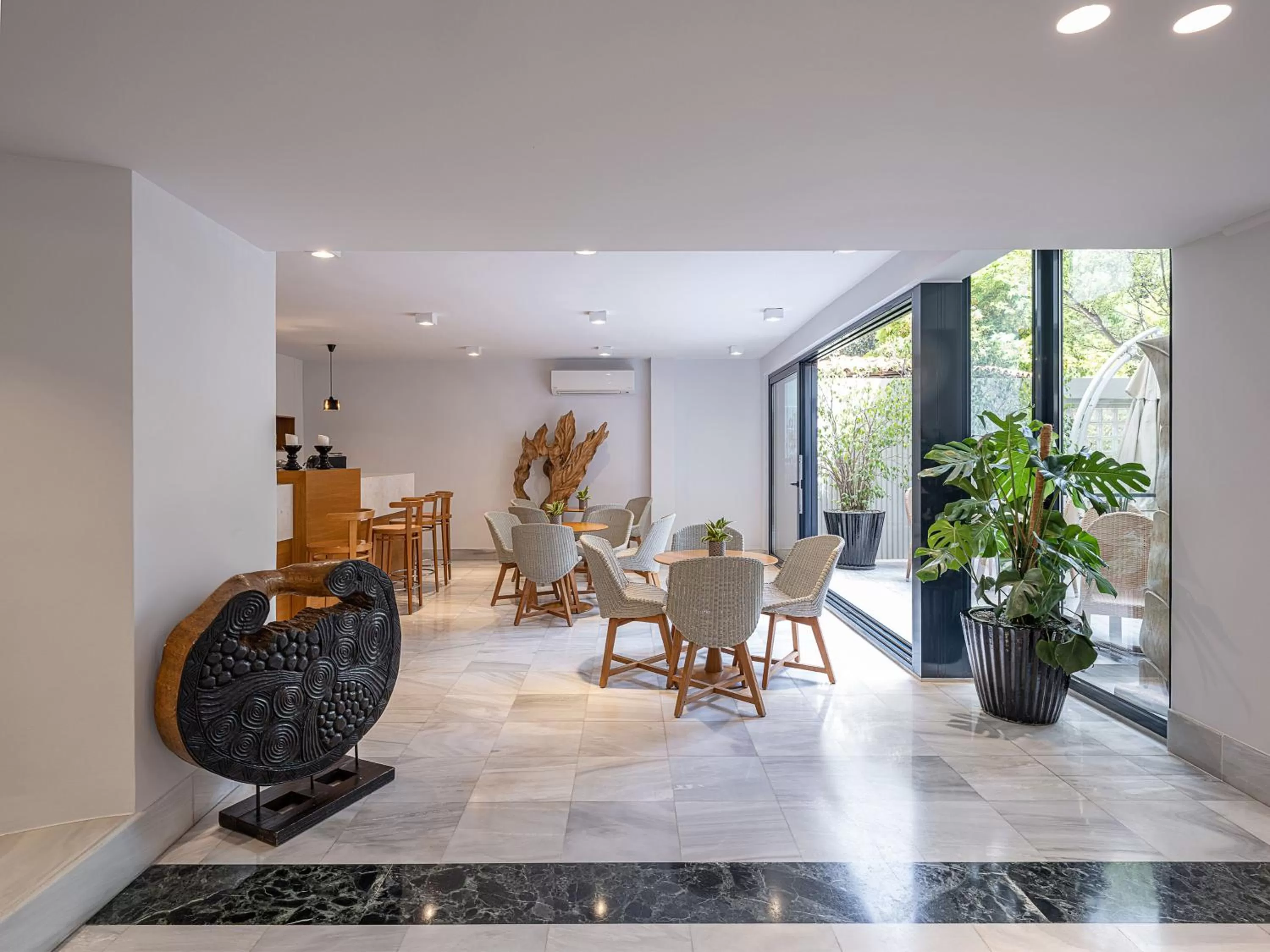 Living room in Avra City Boutique Hotel