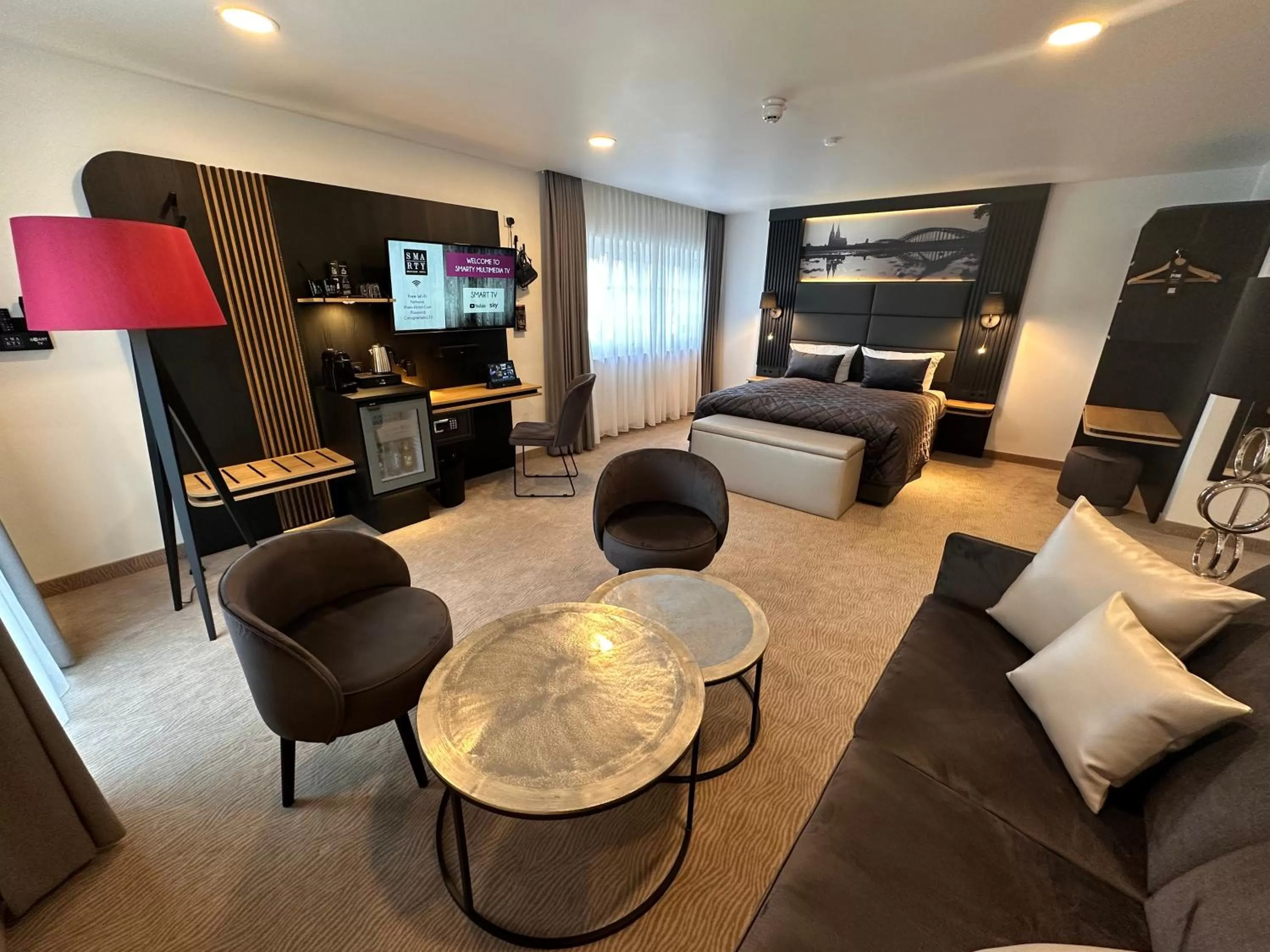 Bed in Rhein Hotel St. Martin