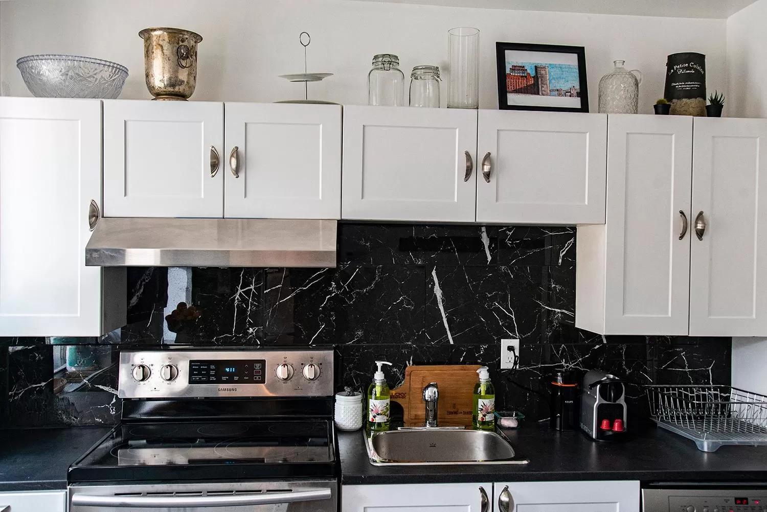 kitchen in L'Hotel Particulier Griffintown