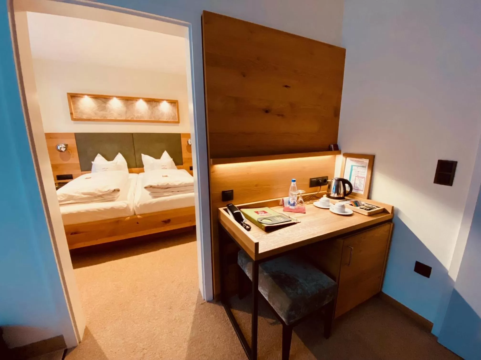 Photo of the whole room, Bed in Hotel Hartl's Lindenmühle