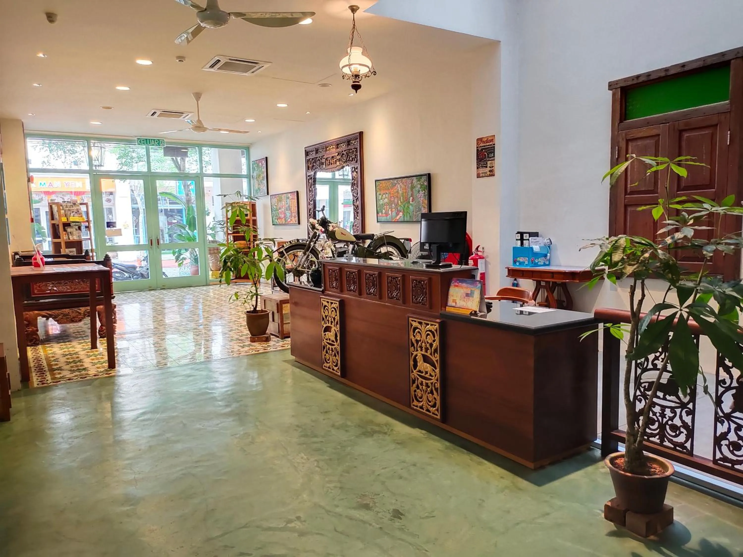 Lobby or reception in Kapitan Kongsi Boutique Hotel