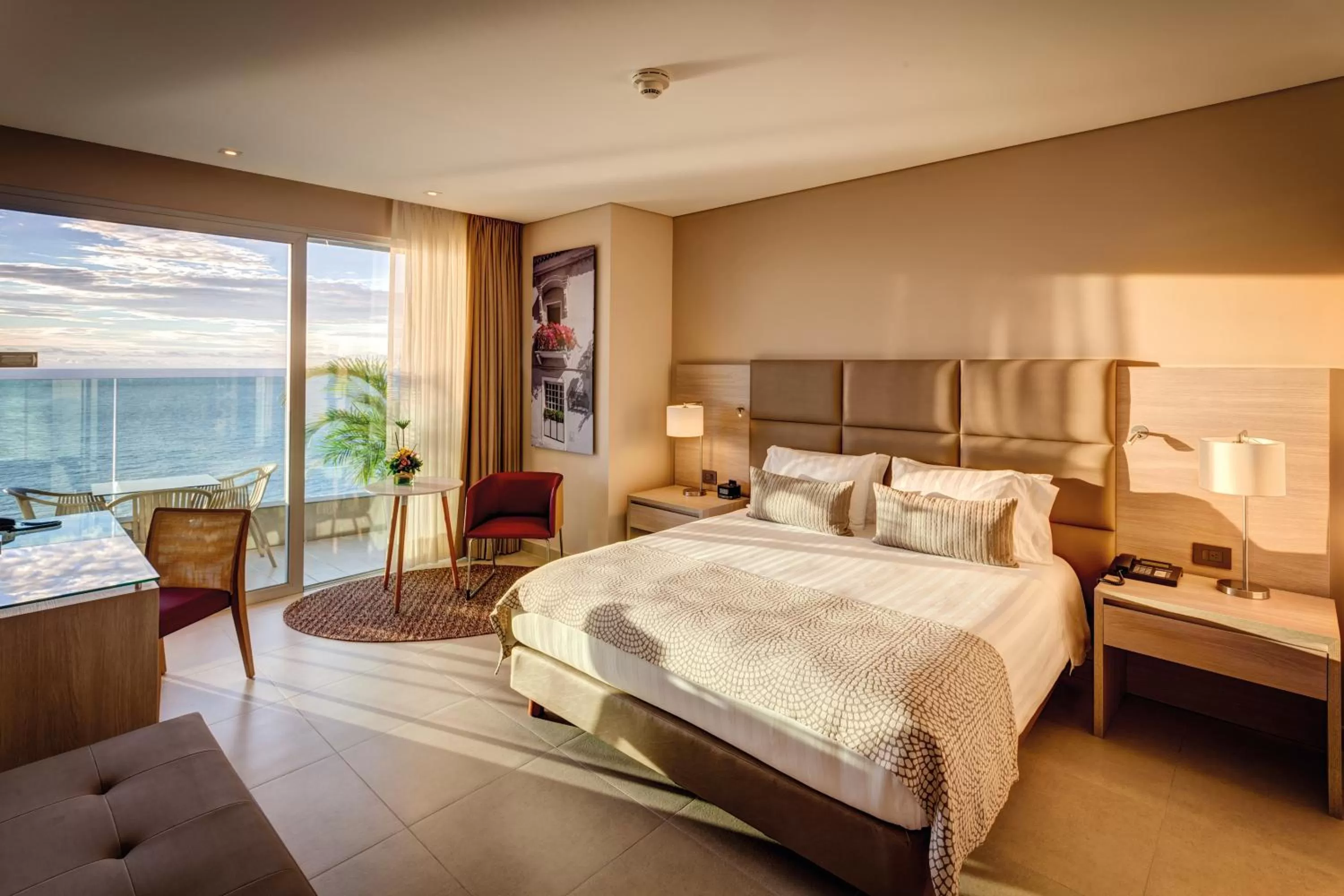 Bedroom, Bed in Estelar Cartagena de Indias Hotel y Centro de Convenciones