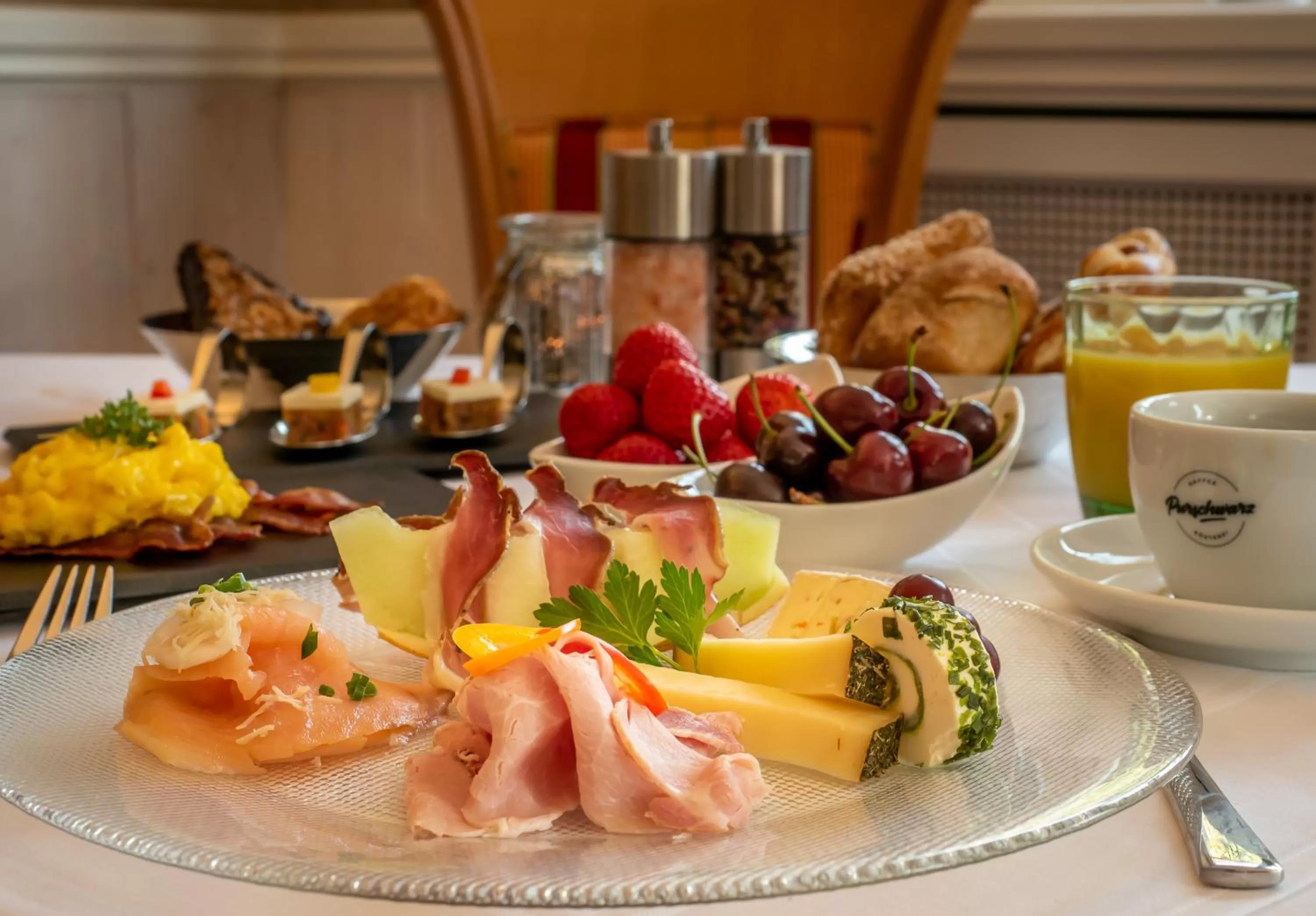 Buffet breakfast in Mäsers Allgäuherz