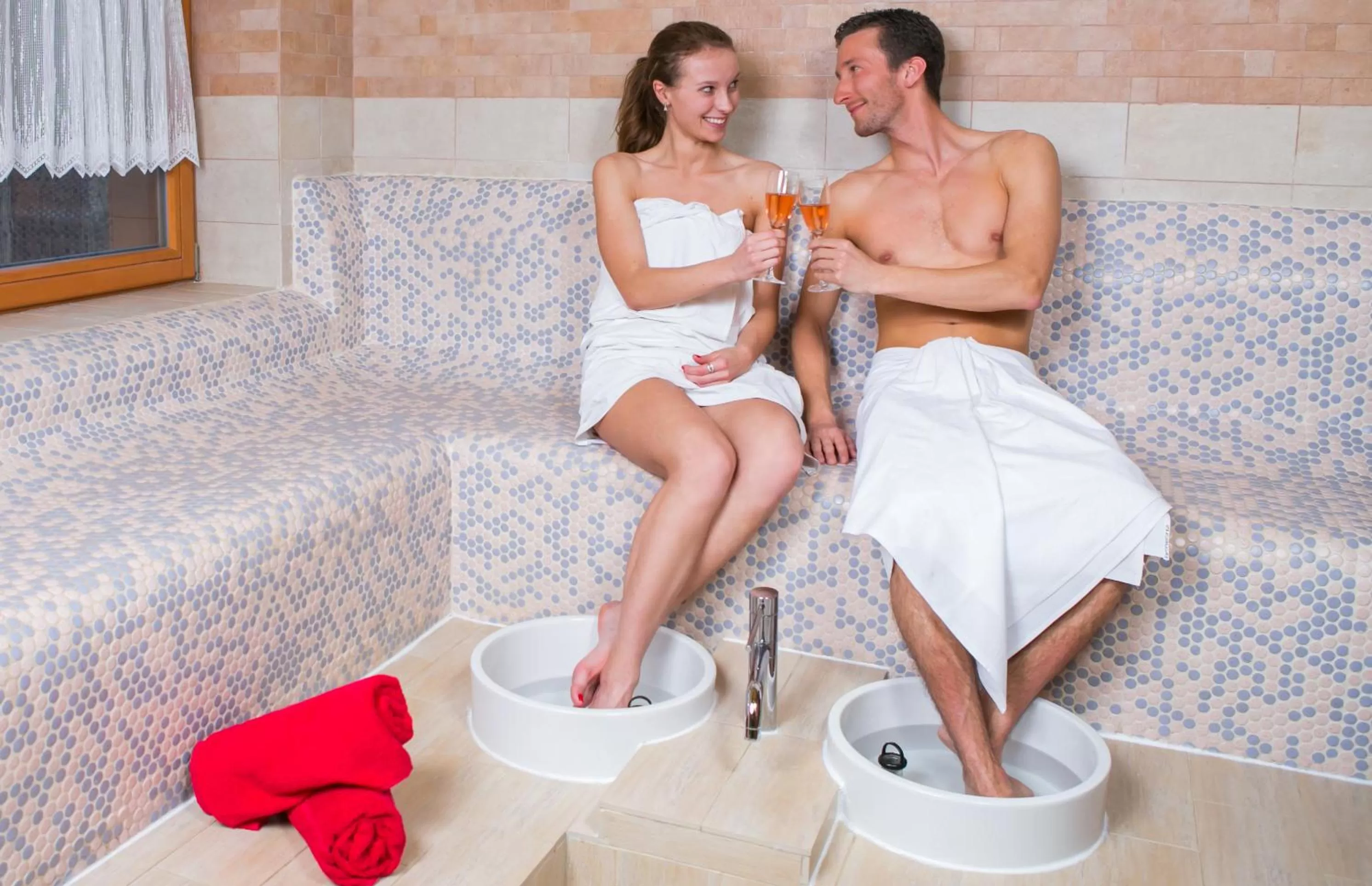 Spa and wellness centre/facilities in Hotel Strachanovka - Jánska Koliba