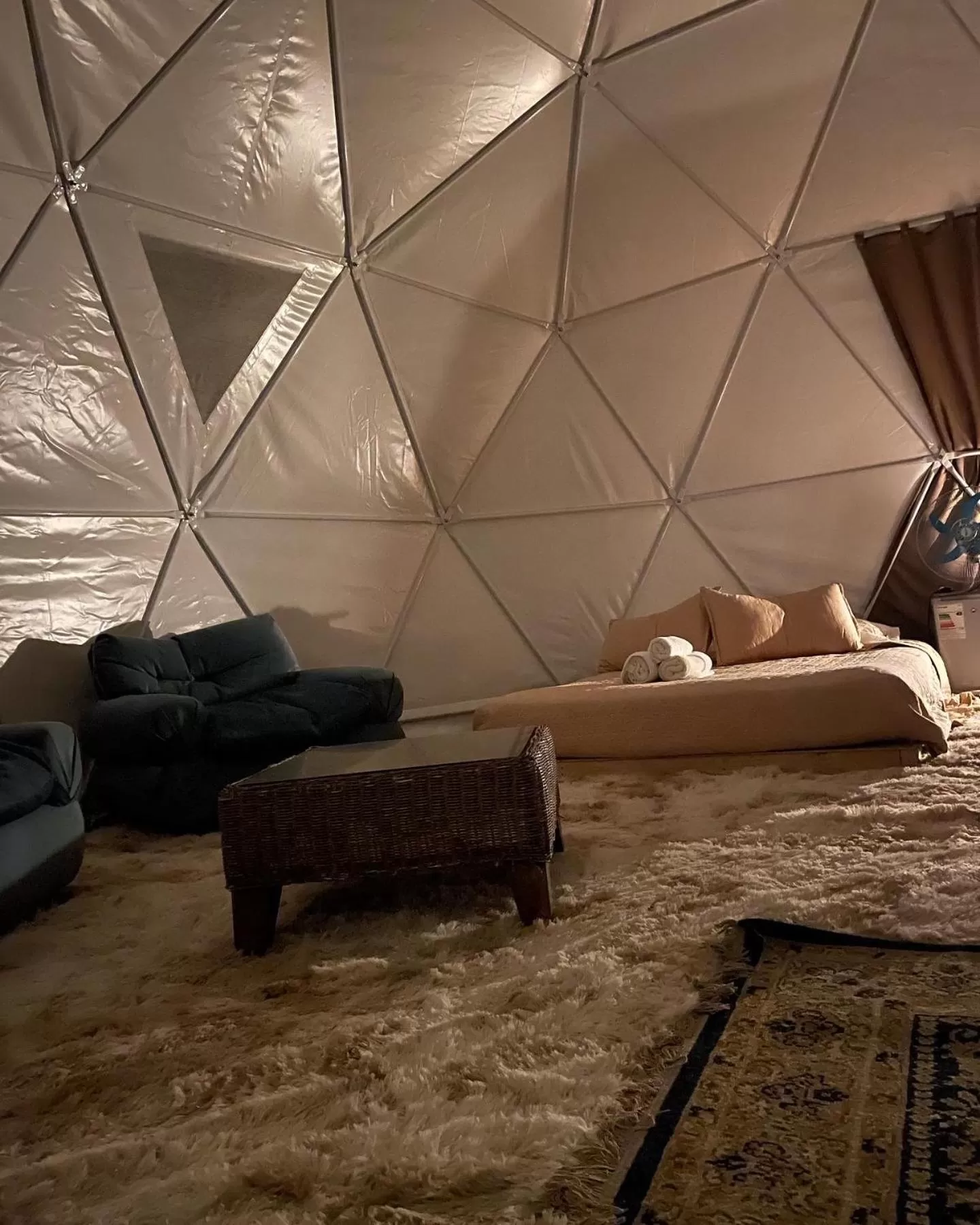 Bed in Glamping Miraflores