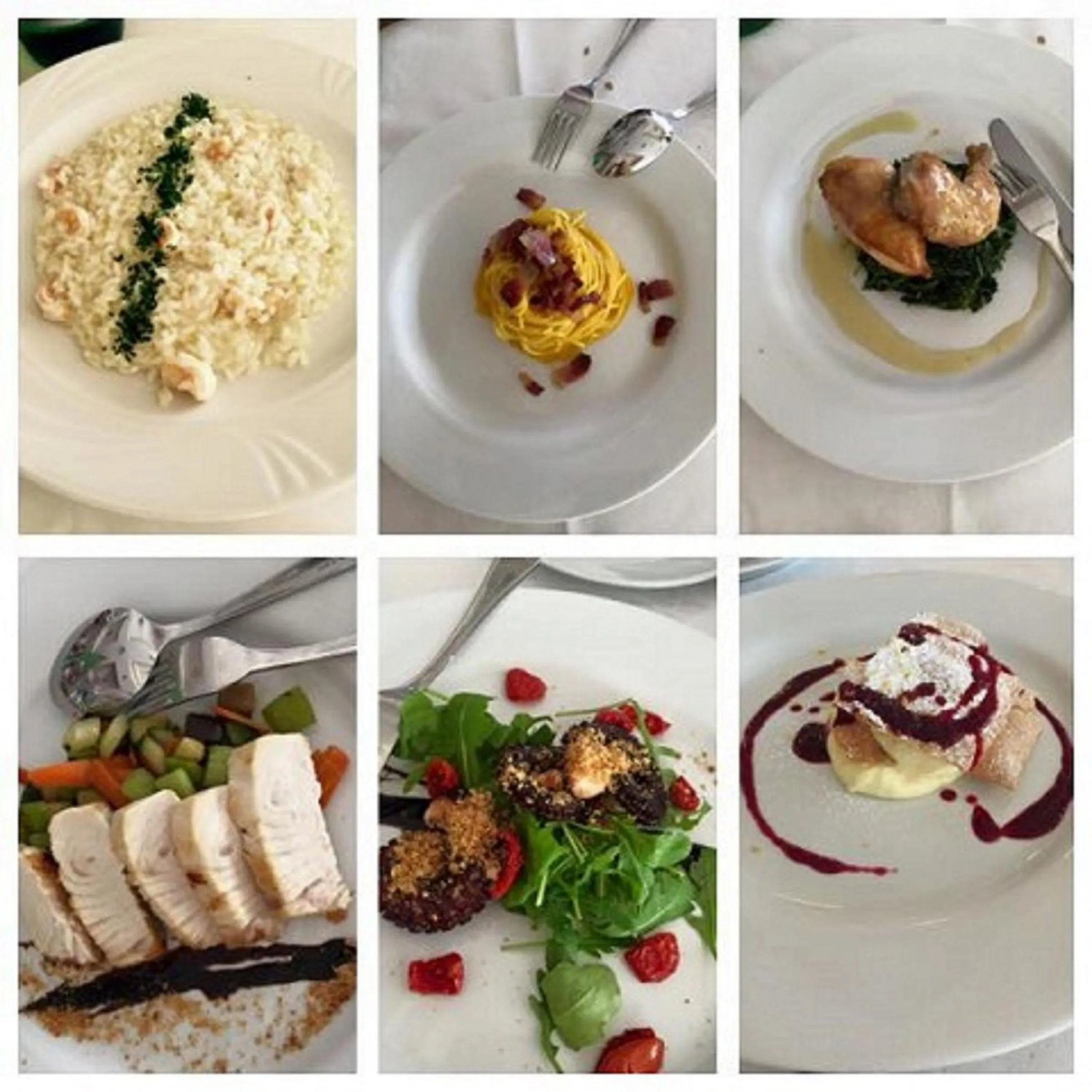 Food in Hotel Principe