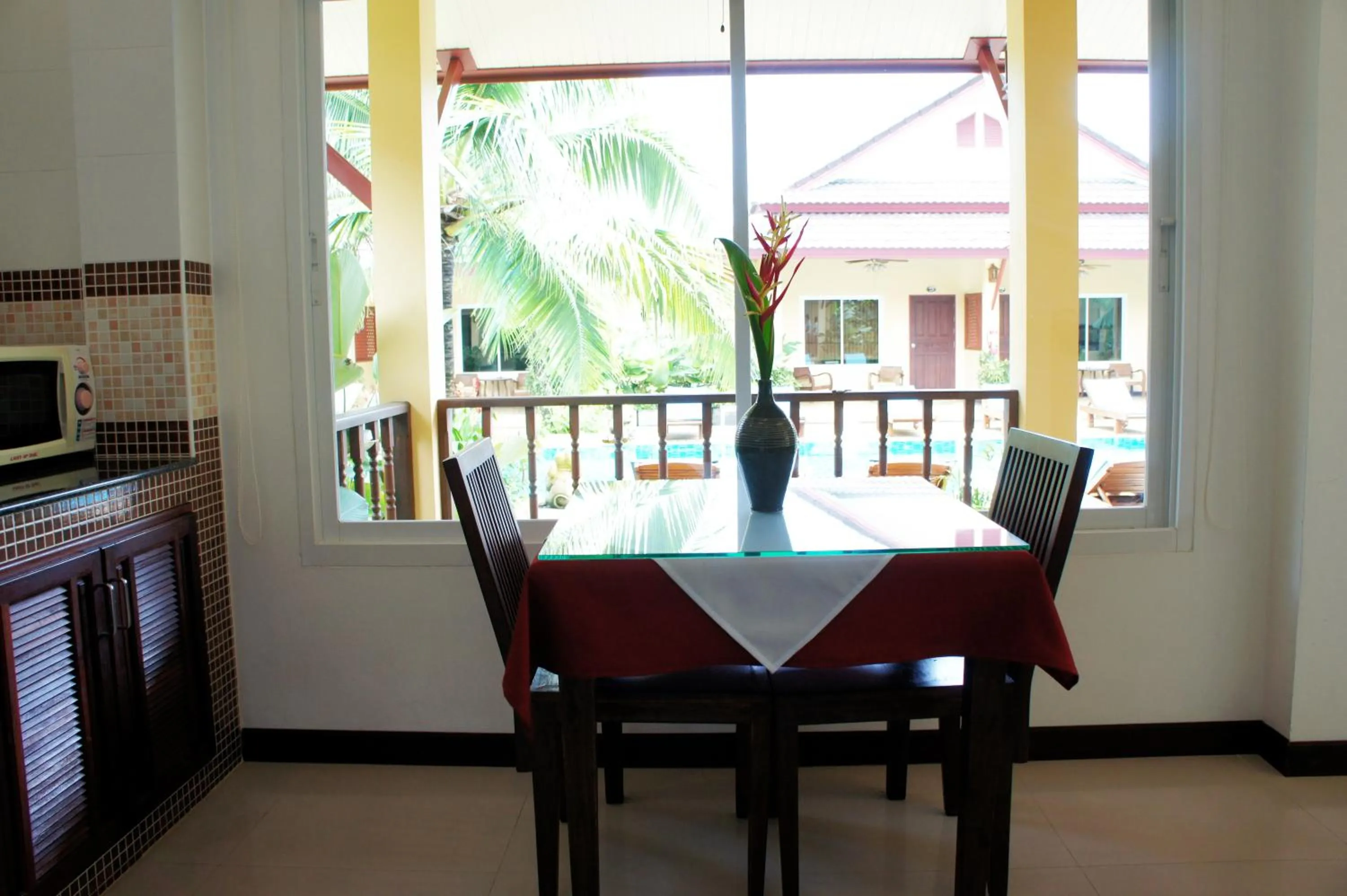 Dining area in Le Piman Resort