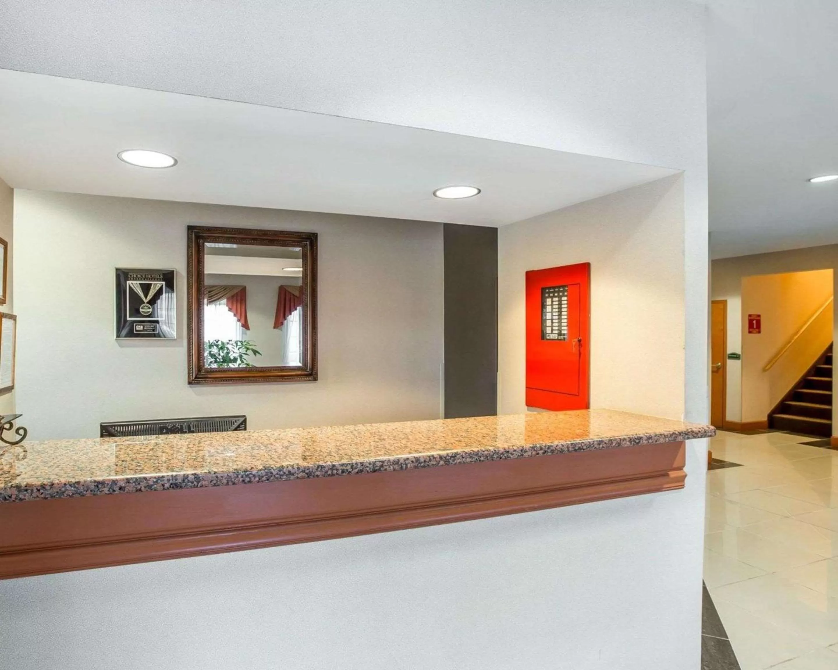 Lobby or reception in Econo Lodge Brunswick Travel Center