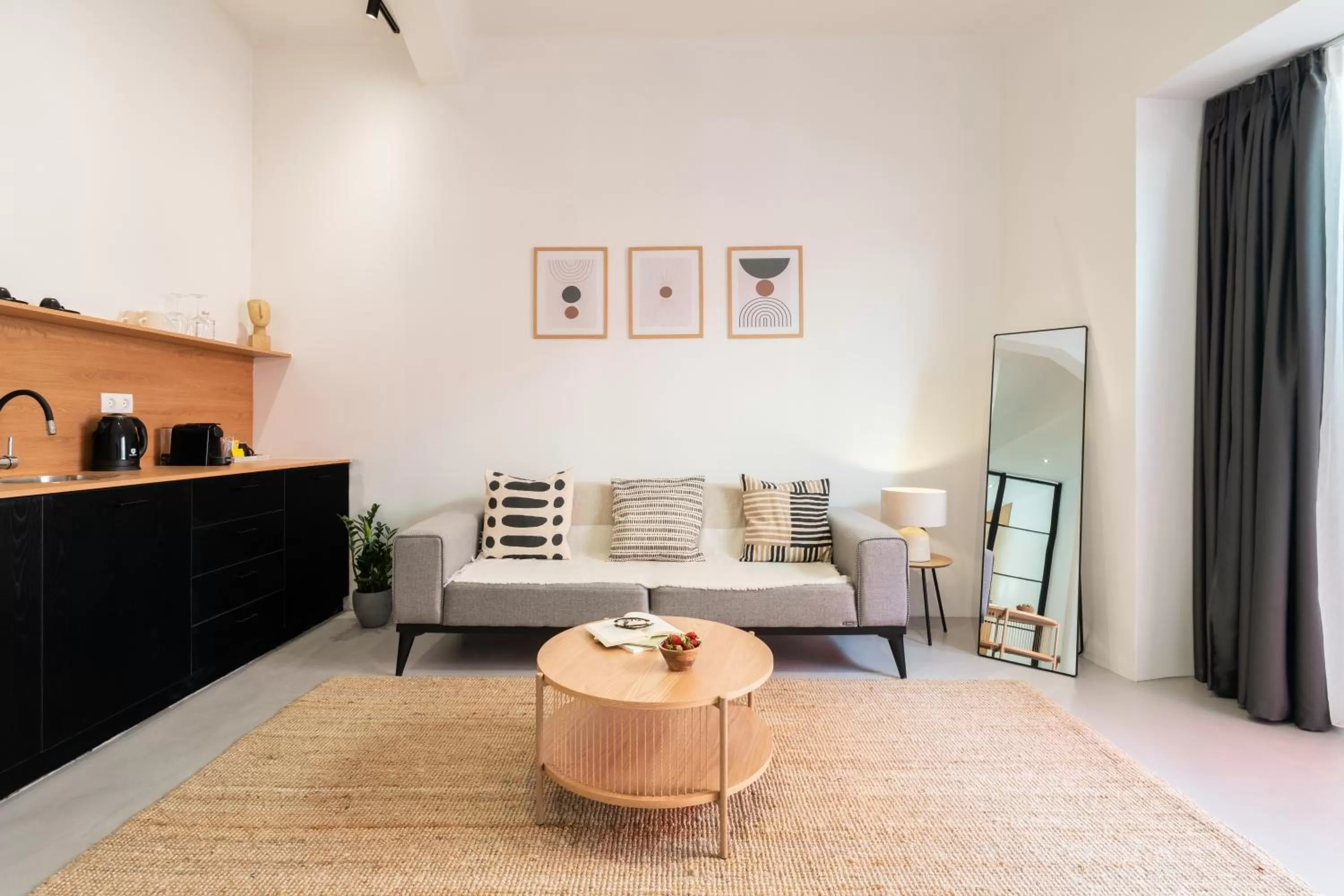 Living room in Play Psyri Athens a member of Brown Hotels