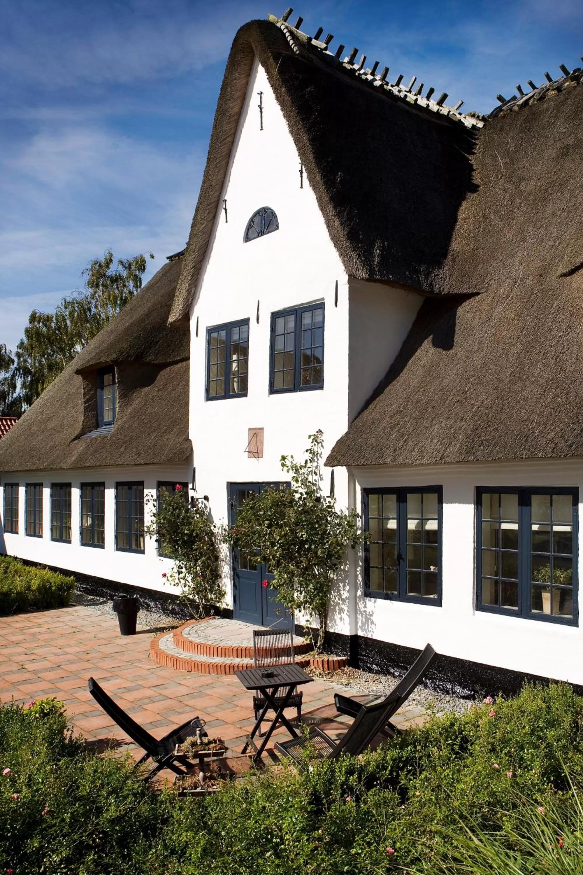 Facade/entrance in Benniksgaard Hotel