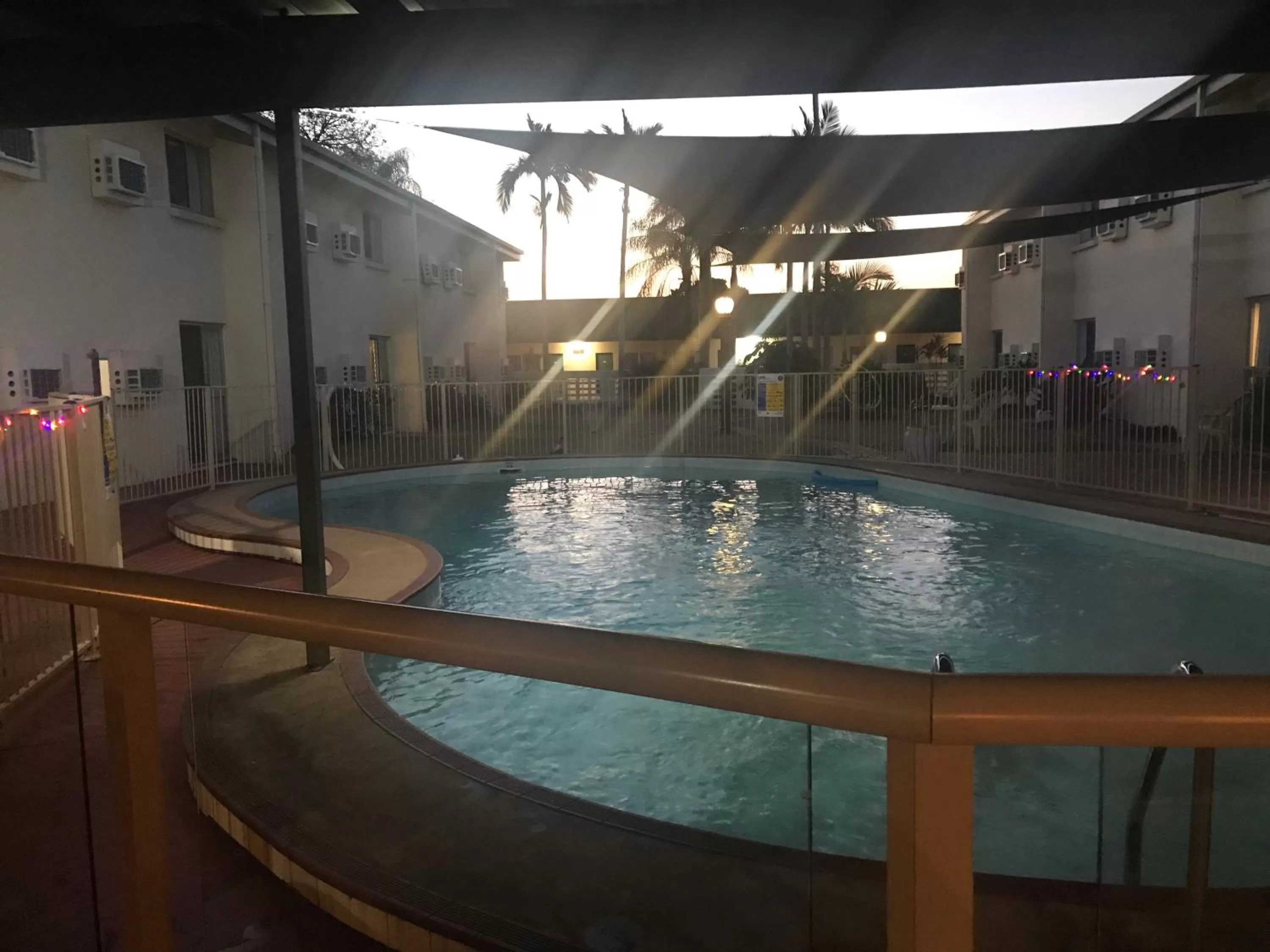 Swimming pool in Emerald Central Hotel Official