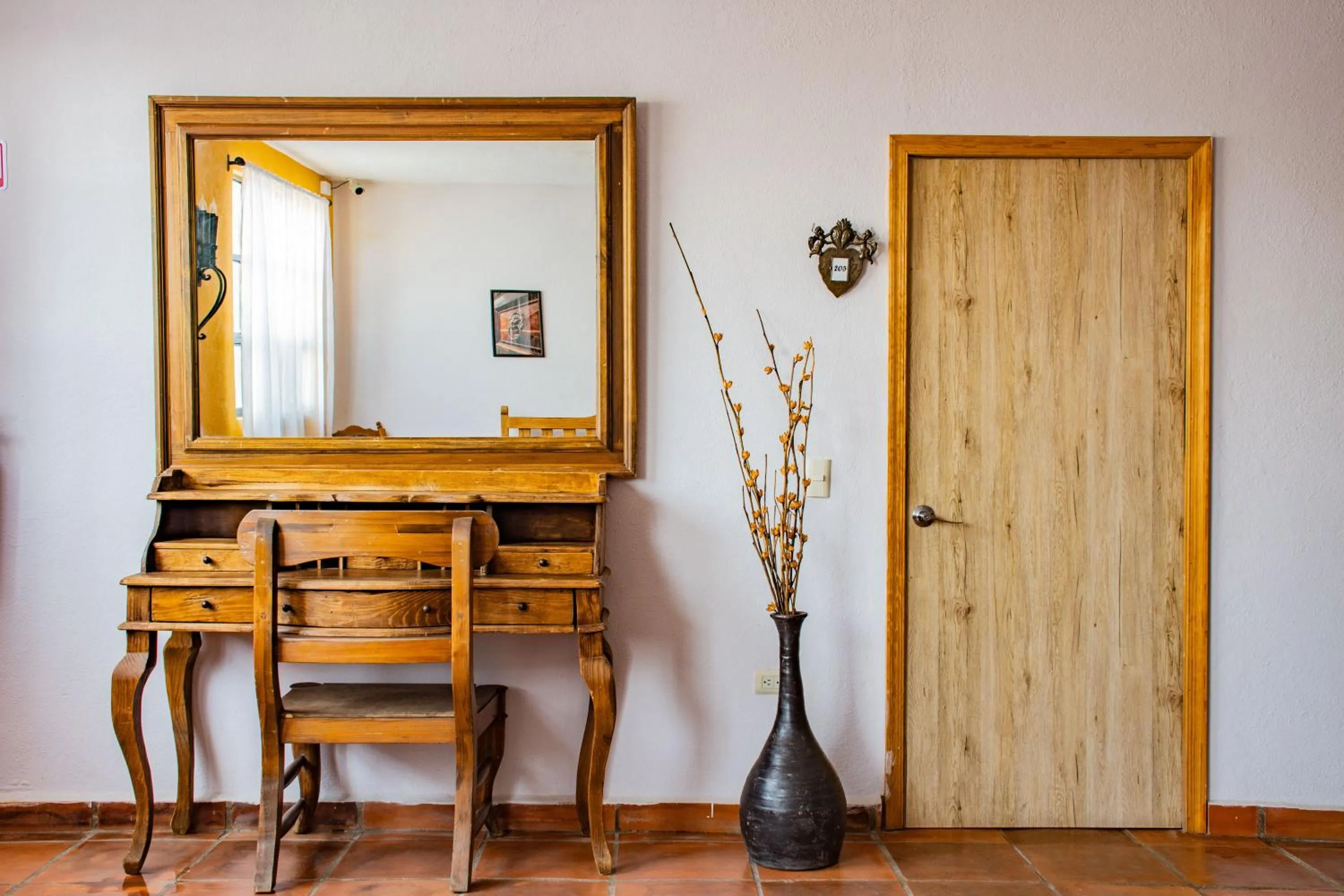 Decorative detail in Hotel Casa Santamaría