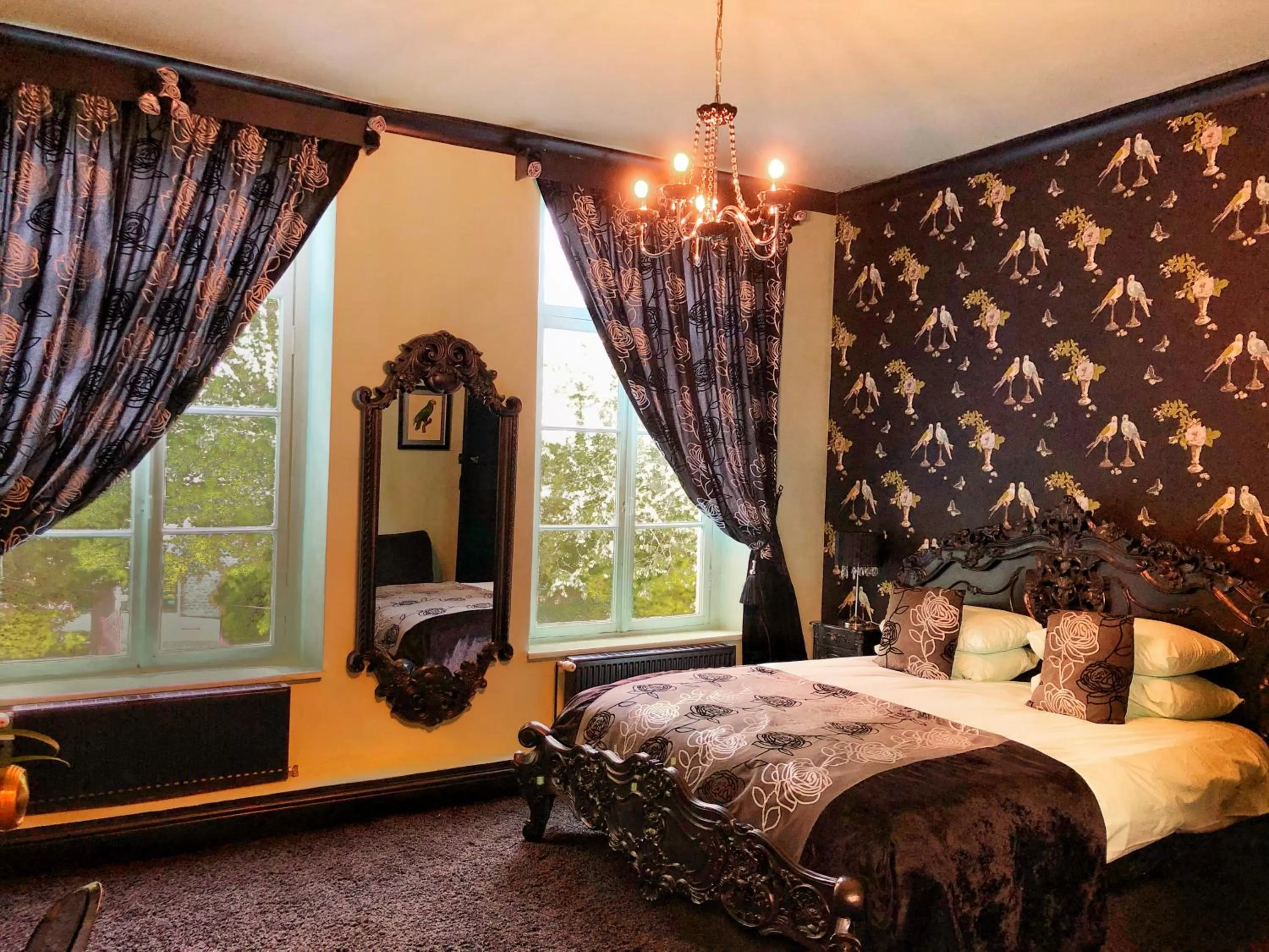 Bed in Maison De Plumes