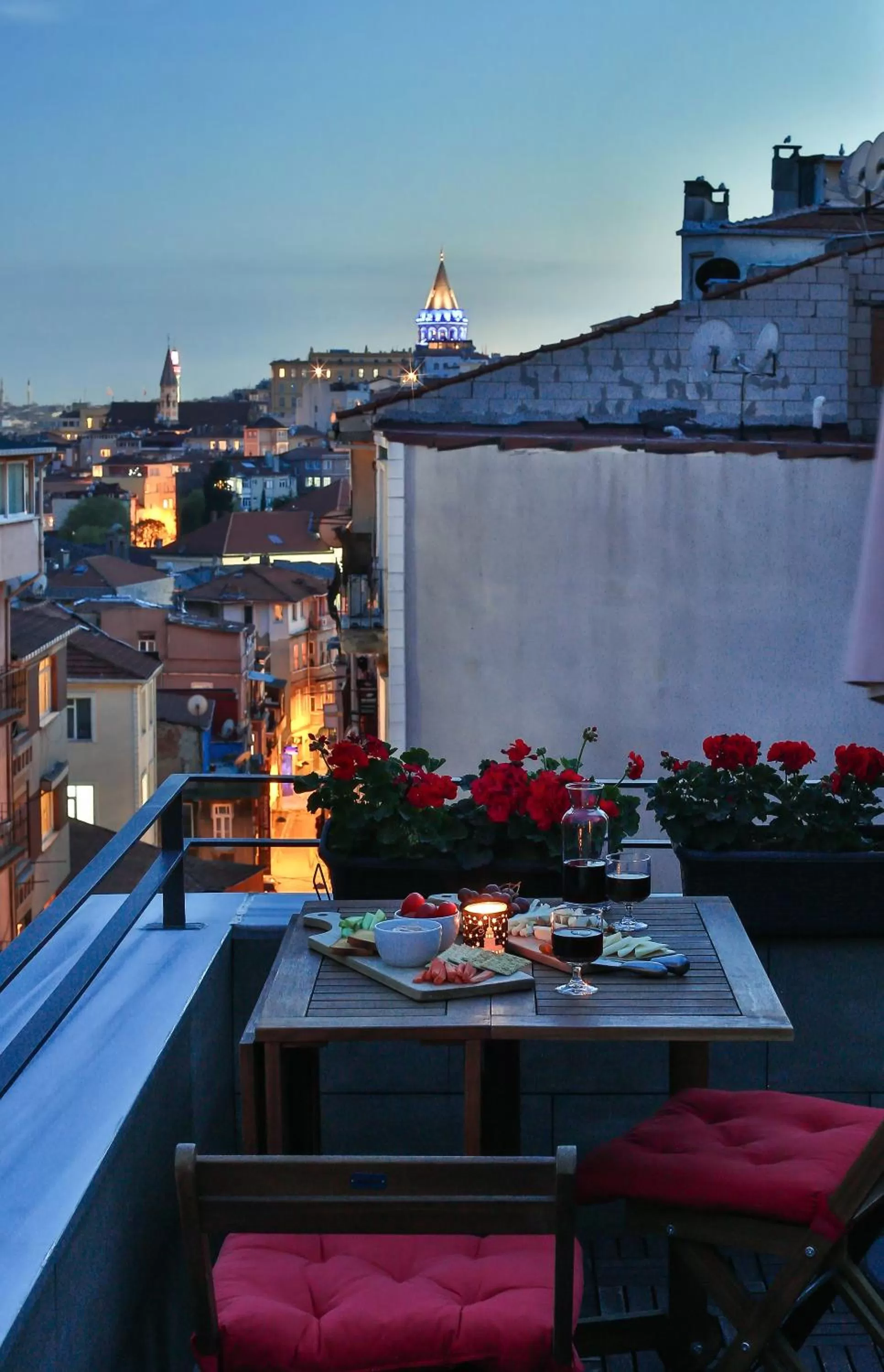 Balcony/Terrace in Hammamhane Hotel