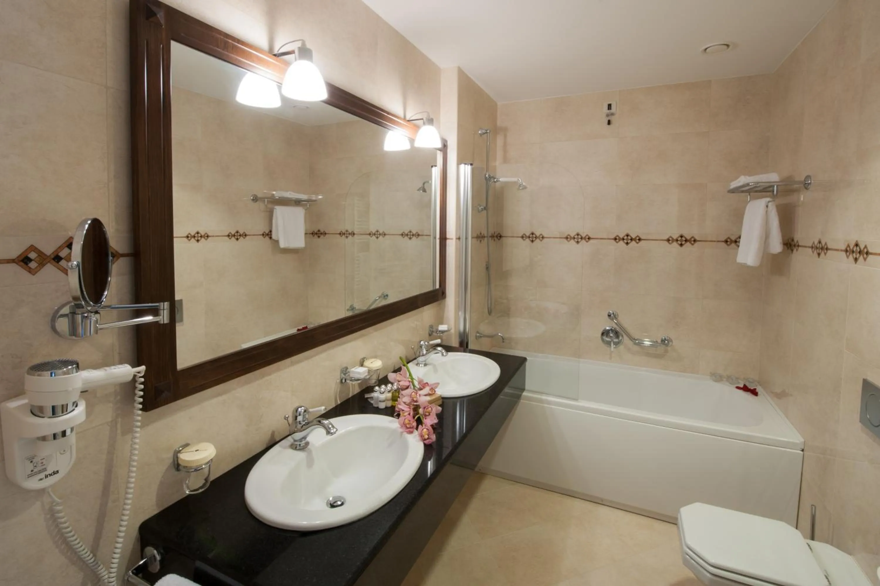 Bathroom in Royal Princess Hotel