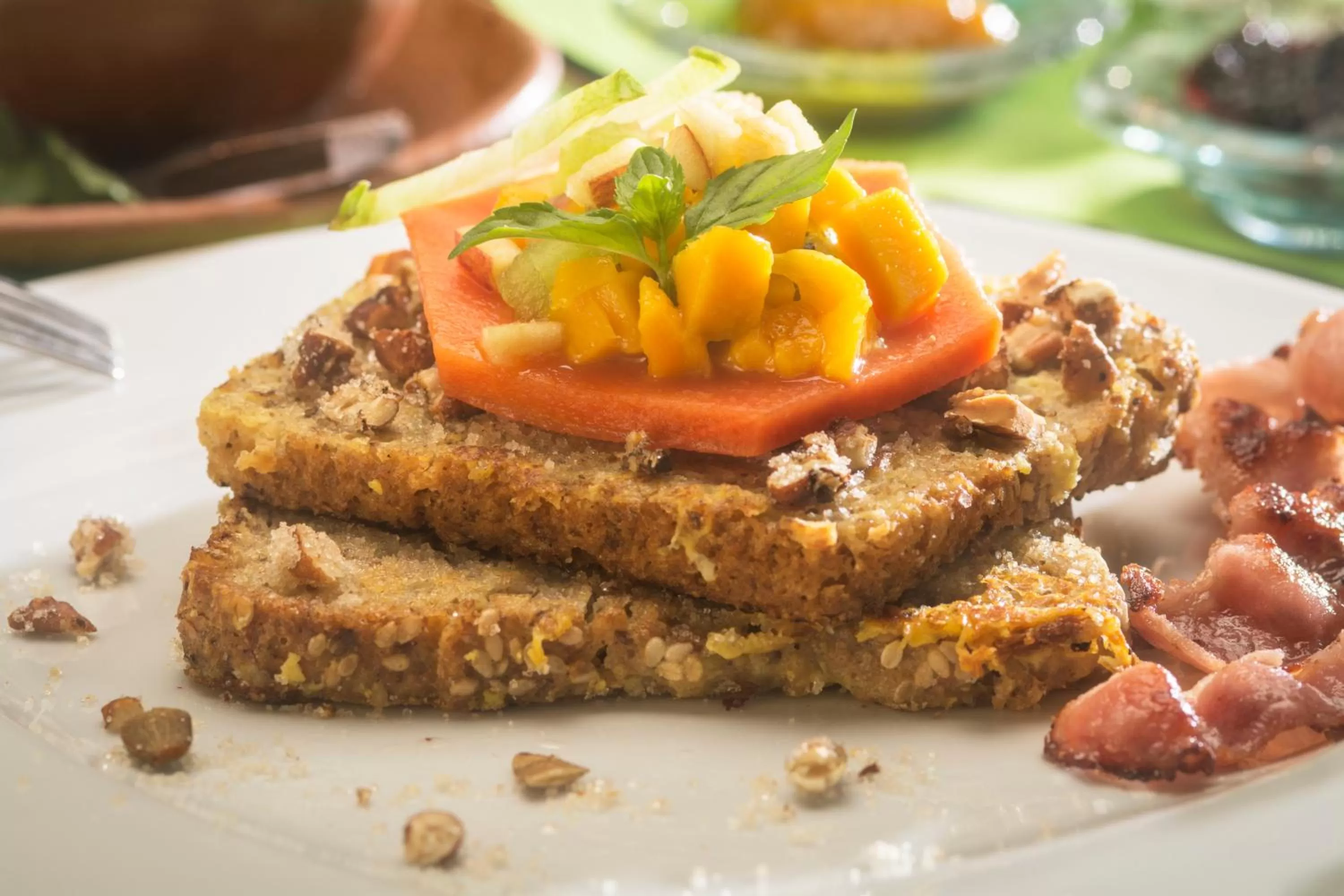 Breakfast in Hotel Villa Mozart y Macondo