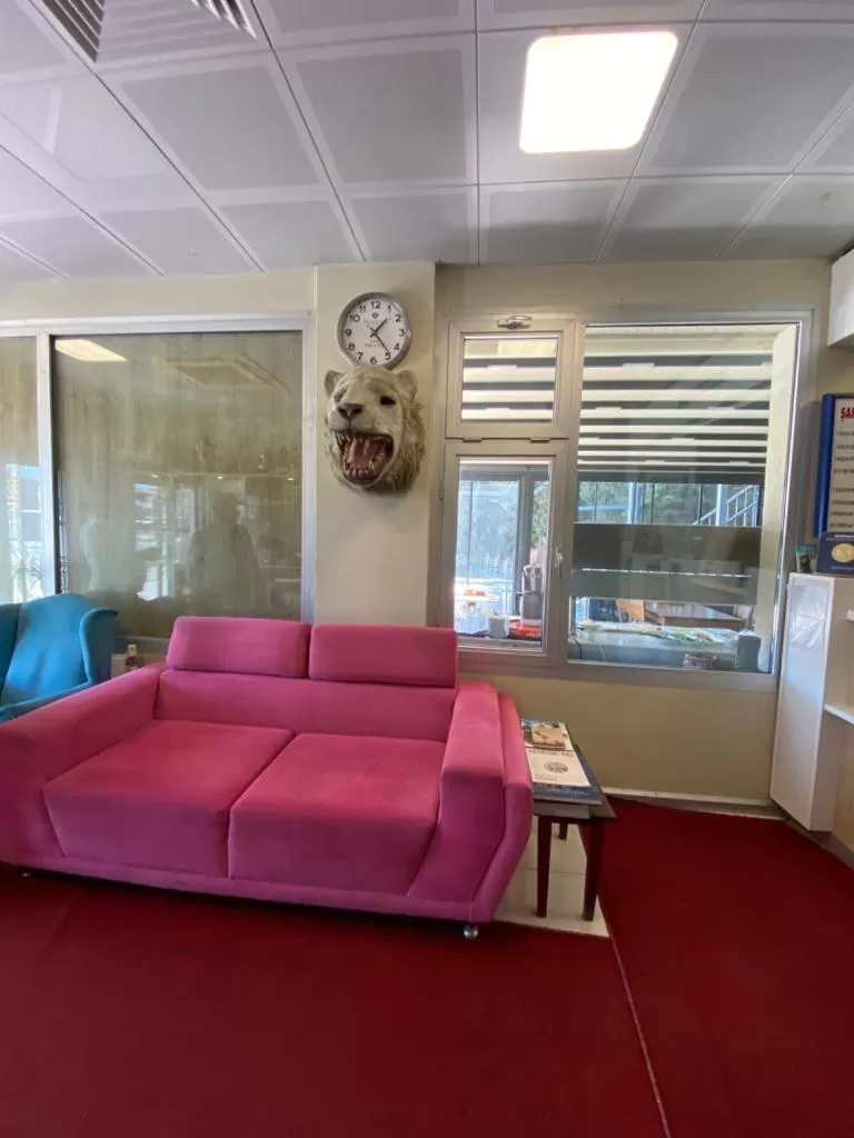 Decorative detail in Sakran Hotel