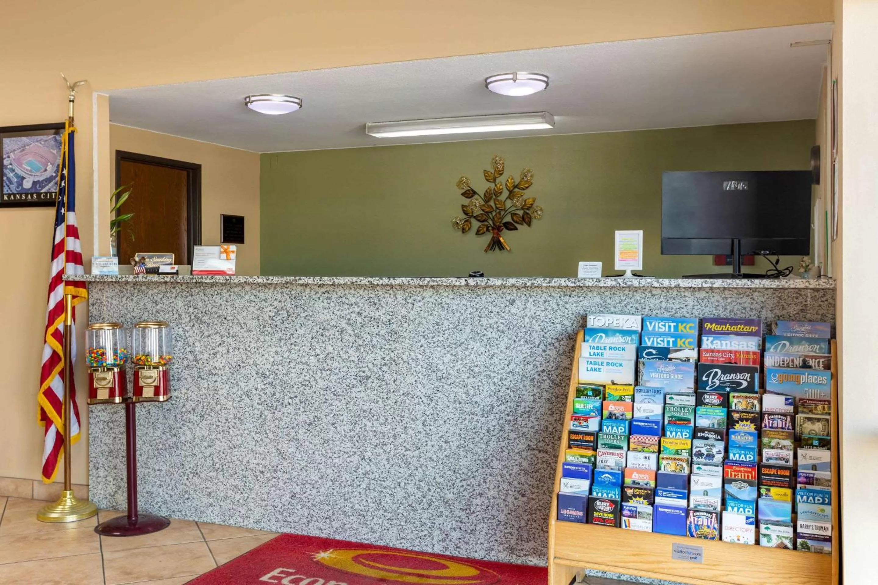 Lobby or reception in Econo Lodge Belton - Kansas City South